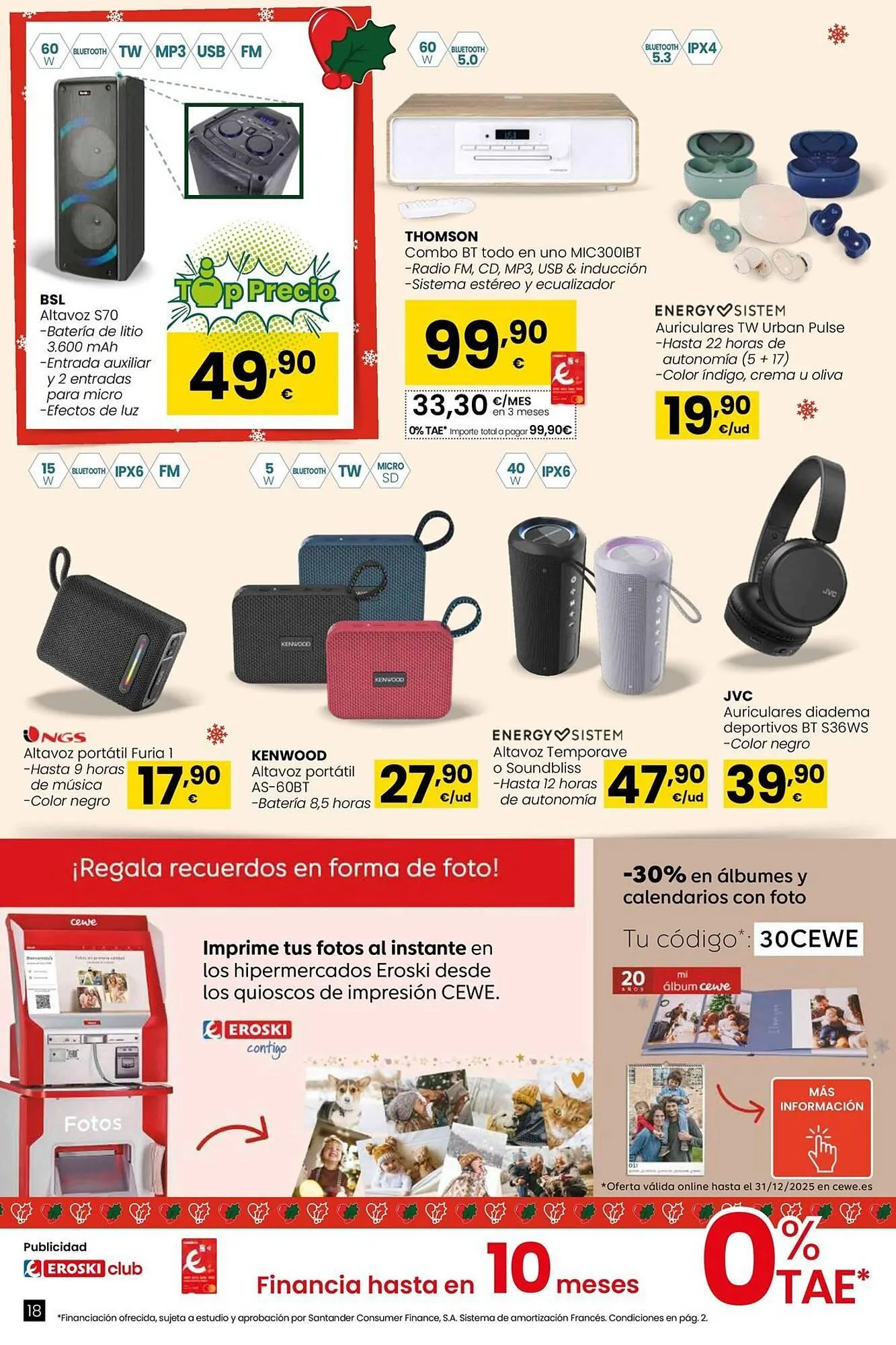 Catálogo de Folleto Eroski 2 de diciembre al 6 de diciembre 2025 - Página 18