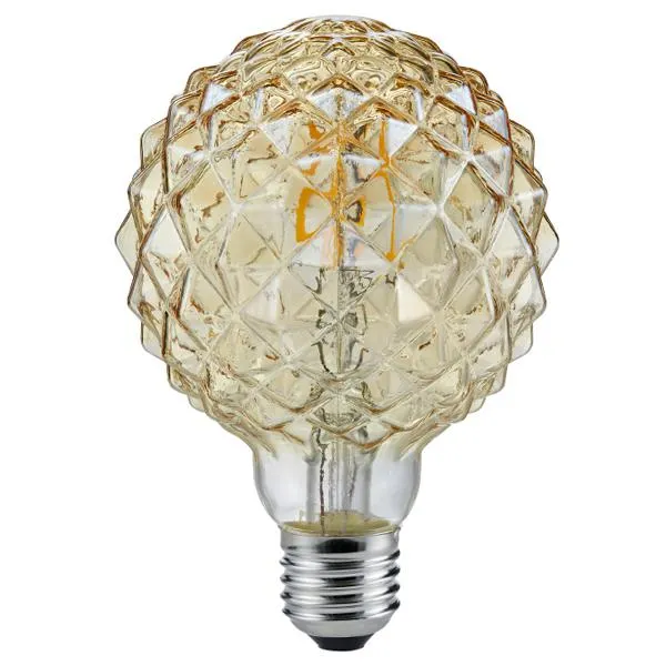 BOMBILLA DECORATIVA PIÑA E27 4W 3000K,320LM