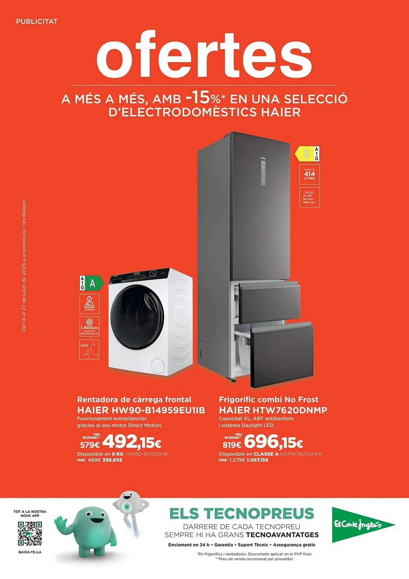 Catálogo de Folleto El Corte Inglés 14 de julio al 27 de julio 2025 - Página 1