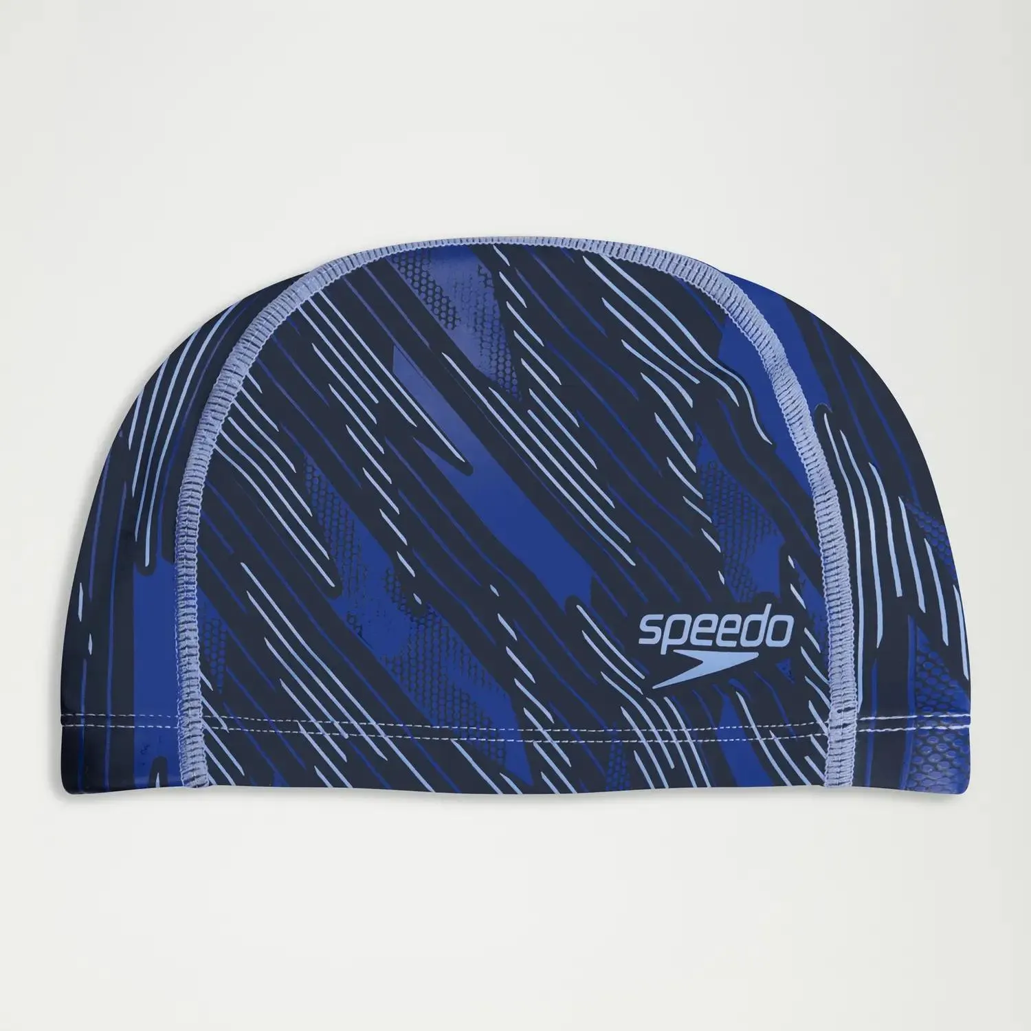 Gorro de natación Boom Ultra Pace para adultos, azul marino/azul