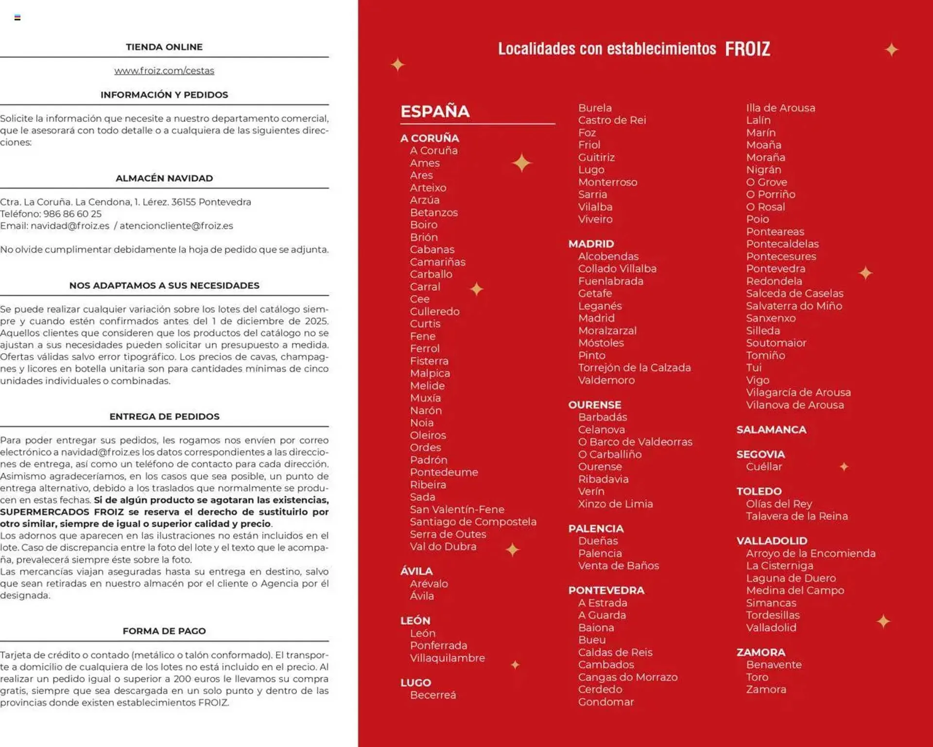 Catálogo de Folleto FROIZ 16 de octubre al 31 de diciembre 2025 - Página 55