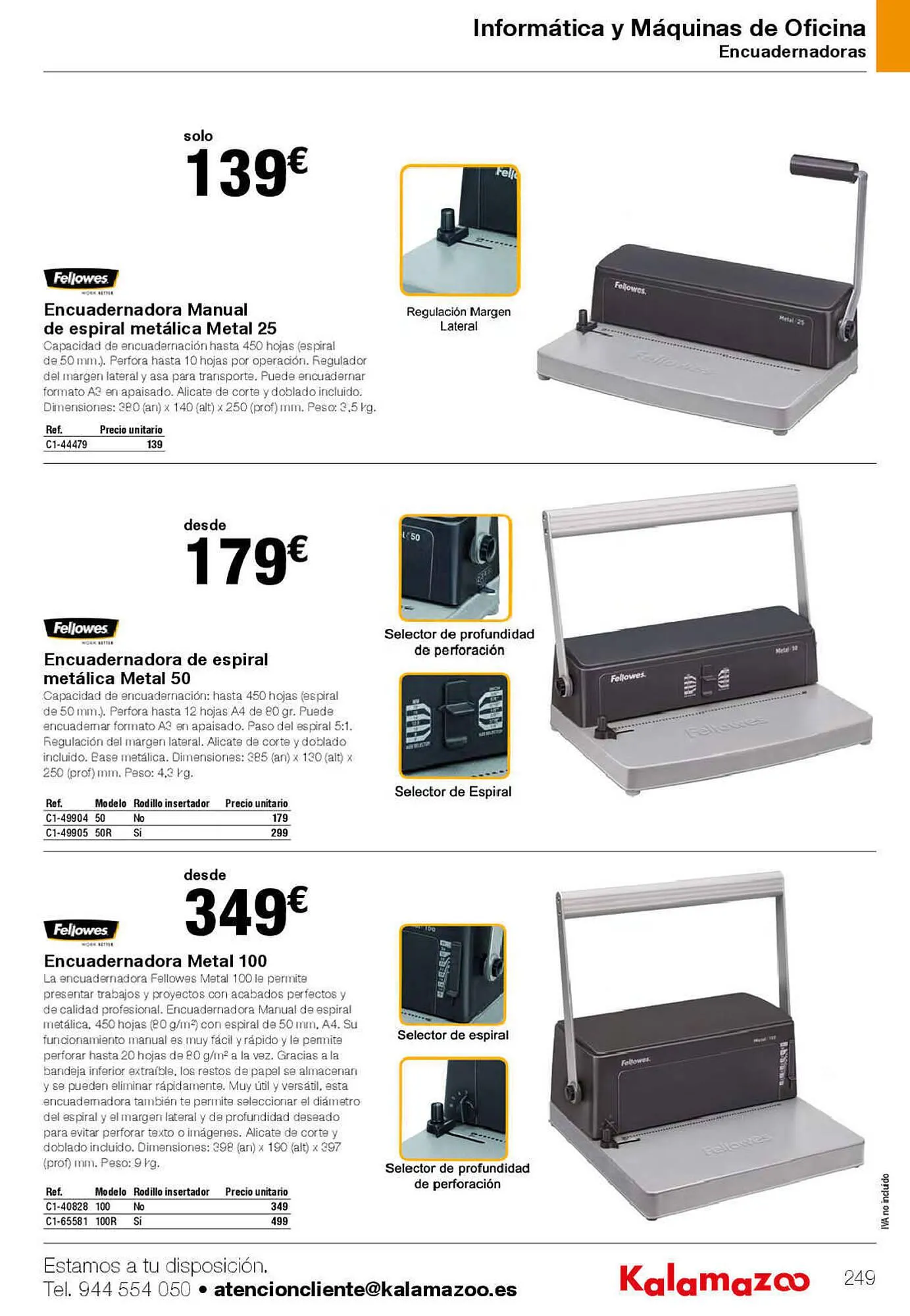 Catálogo de Folleto Staples Kalamazoo 27 de enero al 31 de julio 2023 - Página 249