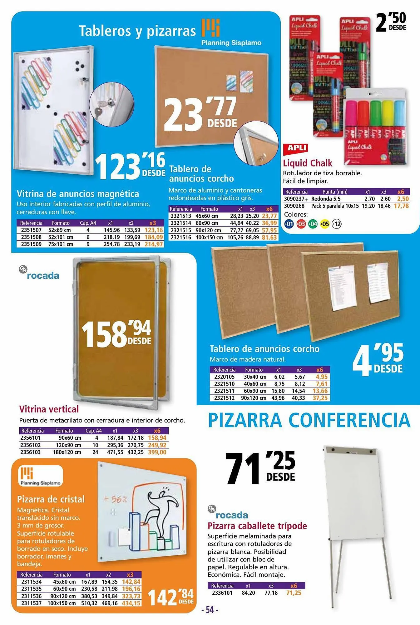 Catálogo de Folleto Folder 8 de mayo al 10 de octubre 2023 - Página 54