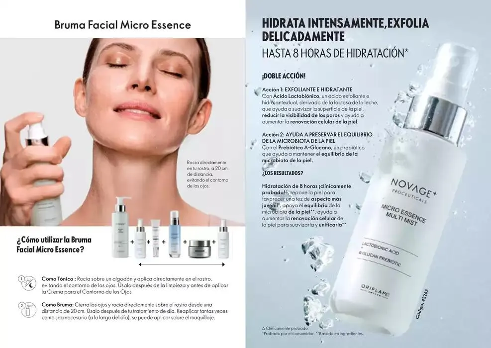 Catálogo de Oriflame Guía de Producto Novage+ 2025 10 de marzo al 7 de abril 2025 - Página 26