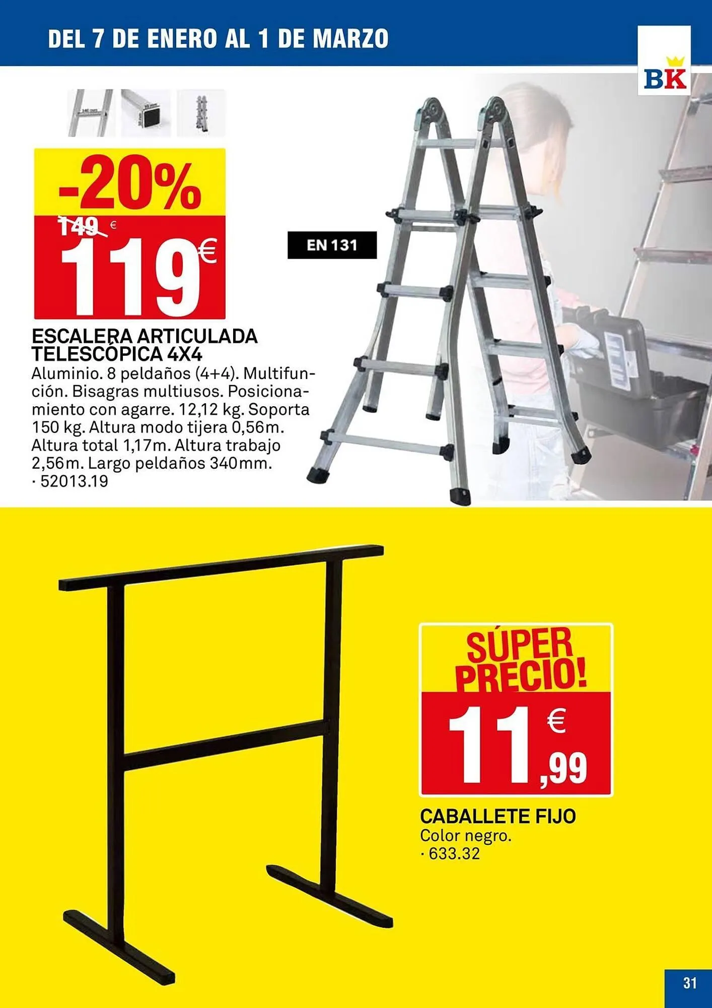 Catálogo de Catálogo Bricoking 7 de enero al 1 de marzo 2026 - Página 31