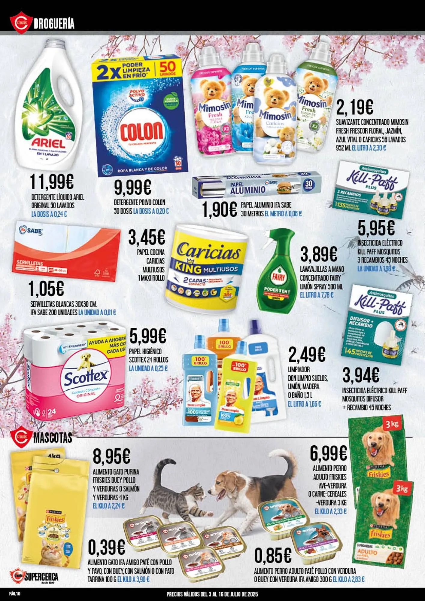 Catálogo de Folleto Claudio 3 de julio al 16 de julio 2025 - Página 10