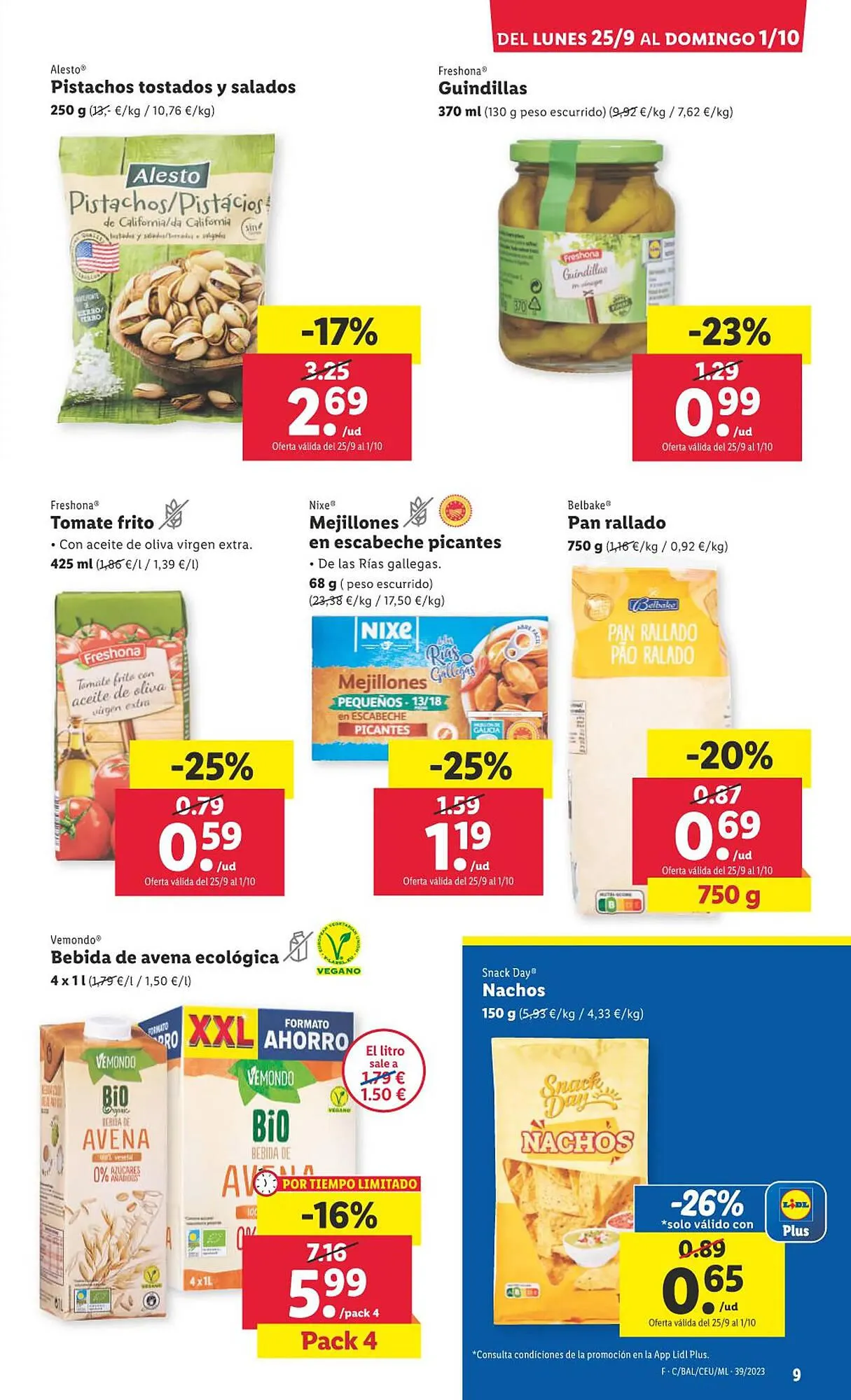 Catálogo de Folleto Lidl 25 de septiembre al 1 de octubre 2023 - Página 29