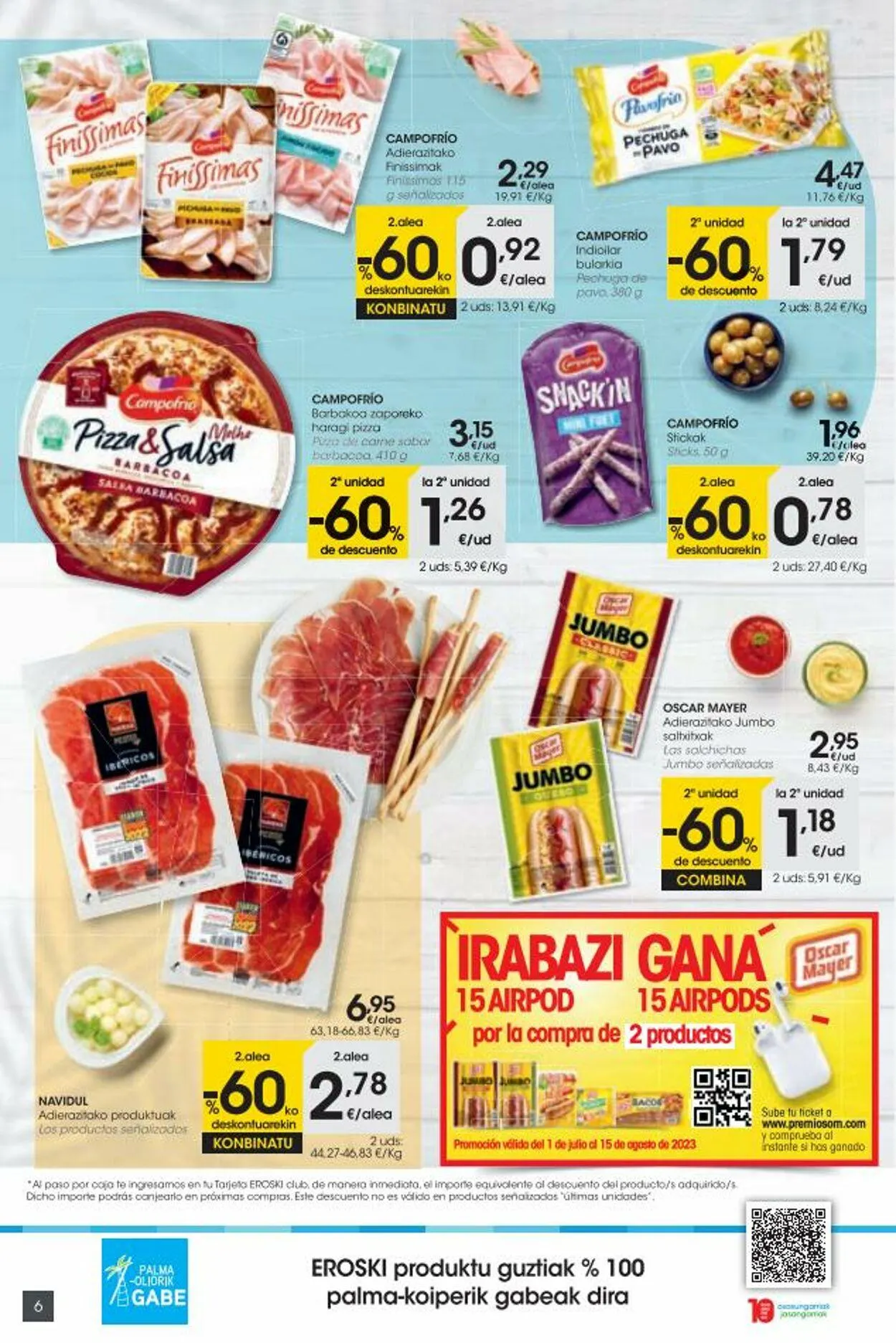Catálogo de Eroski Oferta actual 10 de junio al 24 de junio 2025 - Página 6