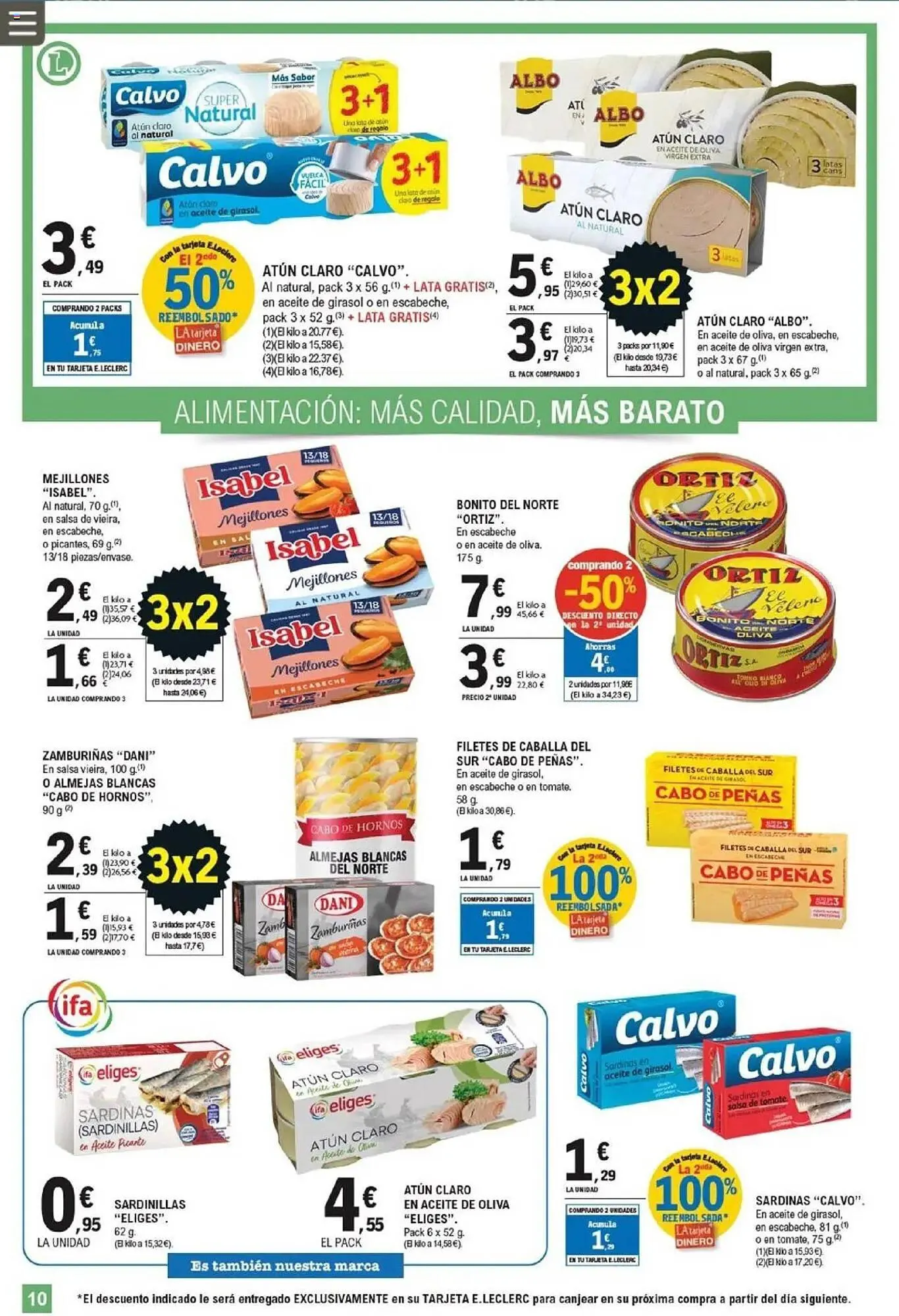 Catálogo de Folleto E.Leclerc 16 de julio al 27 de julio 2025 - Página 10