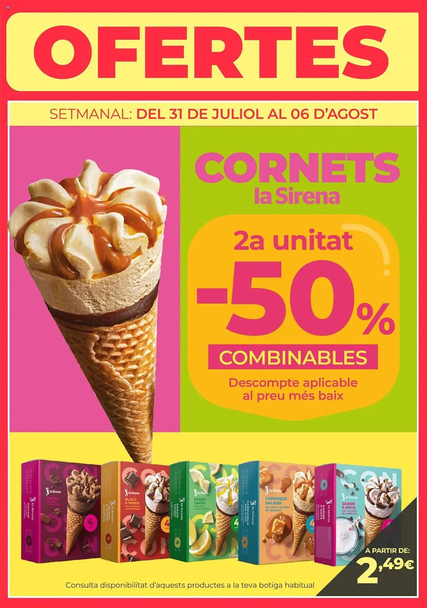 Catálogo de Folleto La Sirena 24 de julio al 27 de agosto 2025 - Página 4