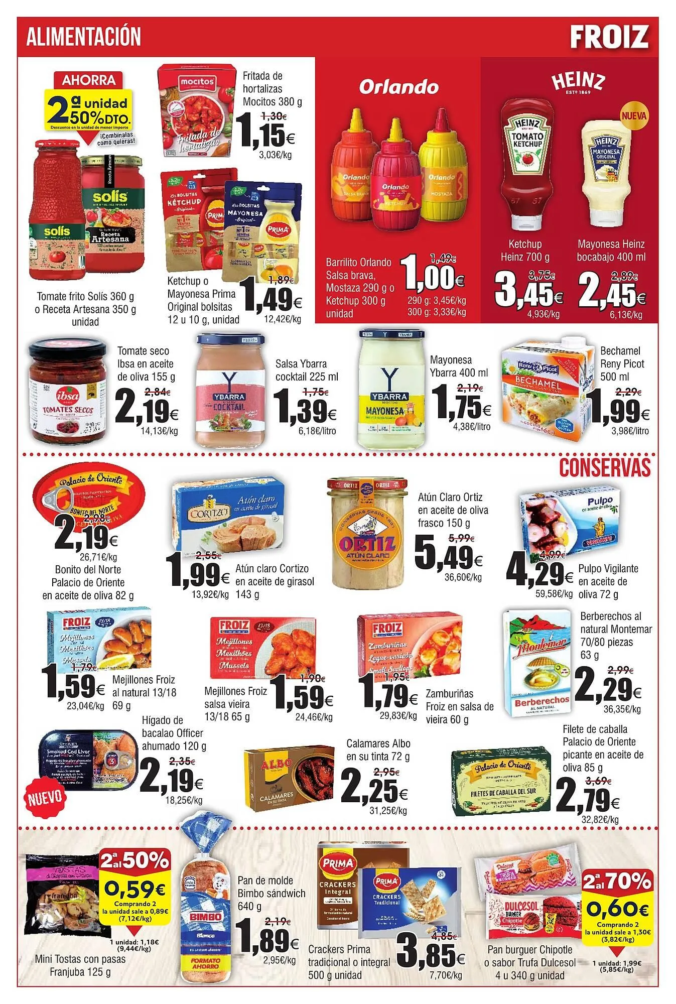 Catálogo de Folleto FROIZ 22 de julio al 11 de agosto 2025 - Página 9