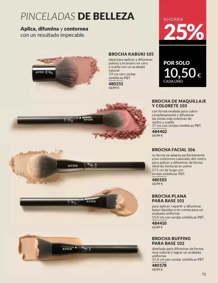 Catálogo de Catálogo AVON 3 de marzo al 31 de marzo 2025 - Página 71