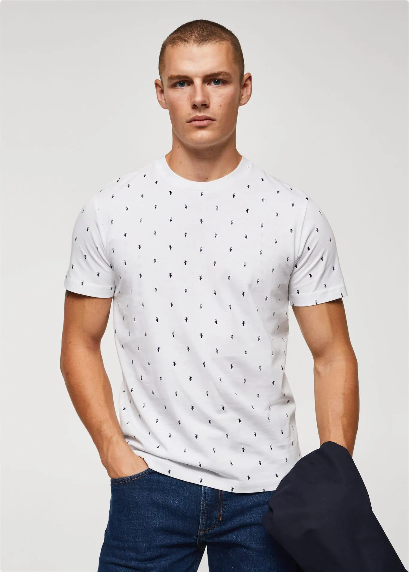 100% cotton printed t-shirt