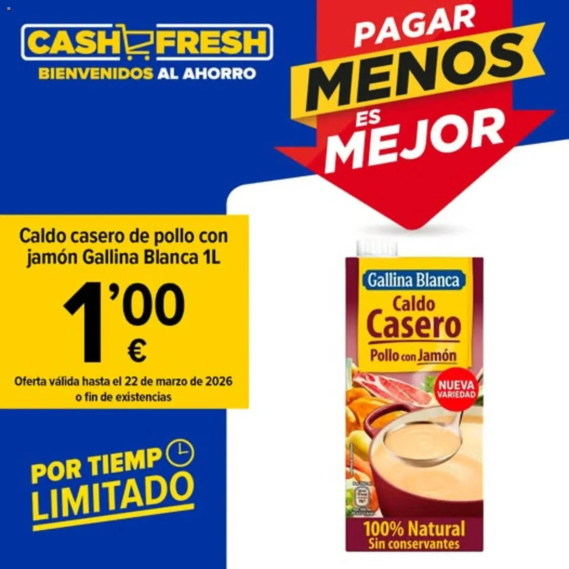 Catálogo de Folleto Cash Fresh 17 de marzo al 22 de marzo 2026 - Página 1