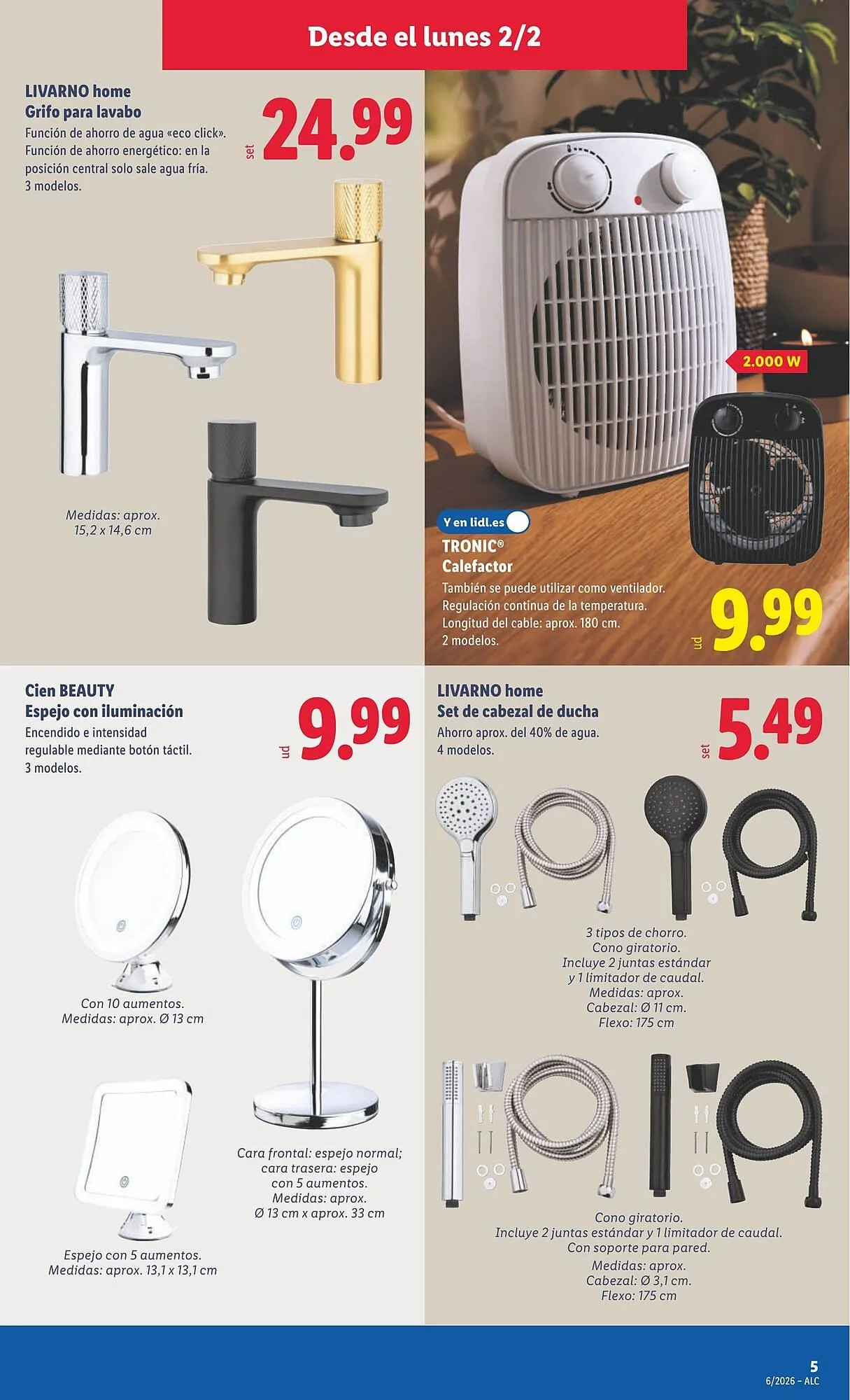 Catálogo de Catálogo Lidl 2 de febrero al 8 de febrero 2026 - Página 15