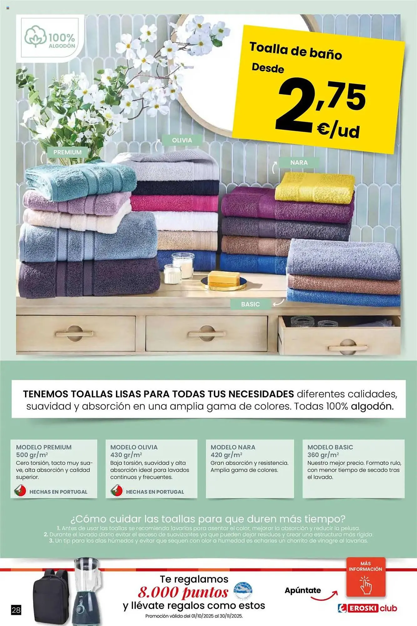 Catálogo de Folleto Eroski 9 de octubre al 29 de octubre 2025 - Página 28