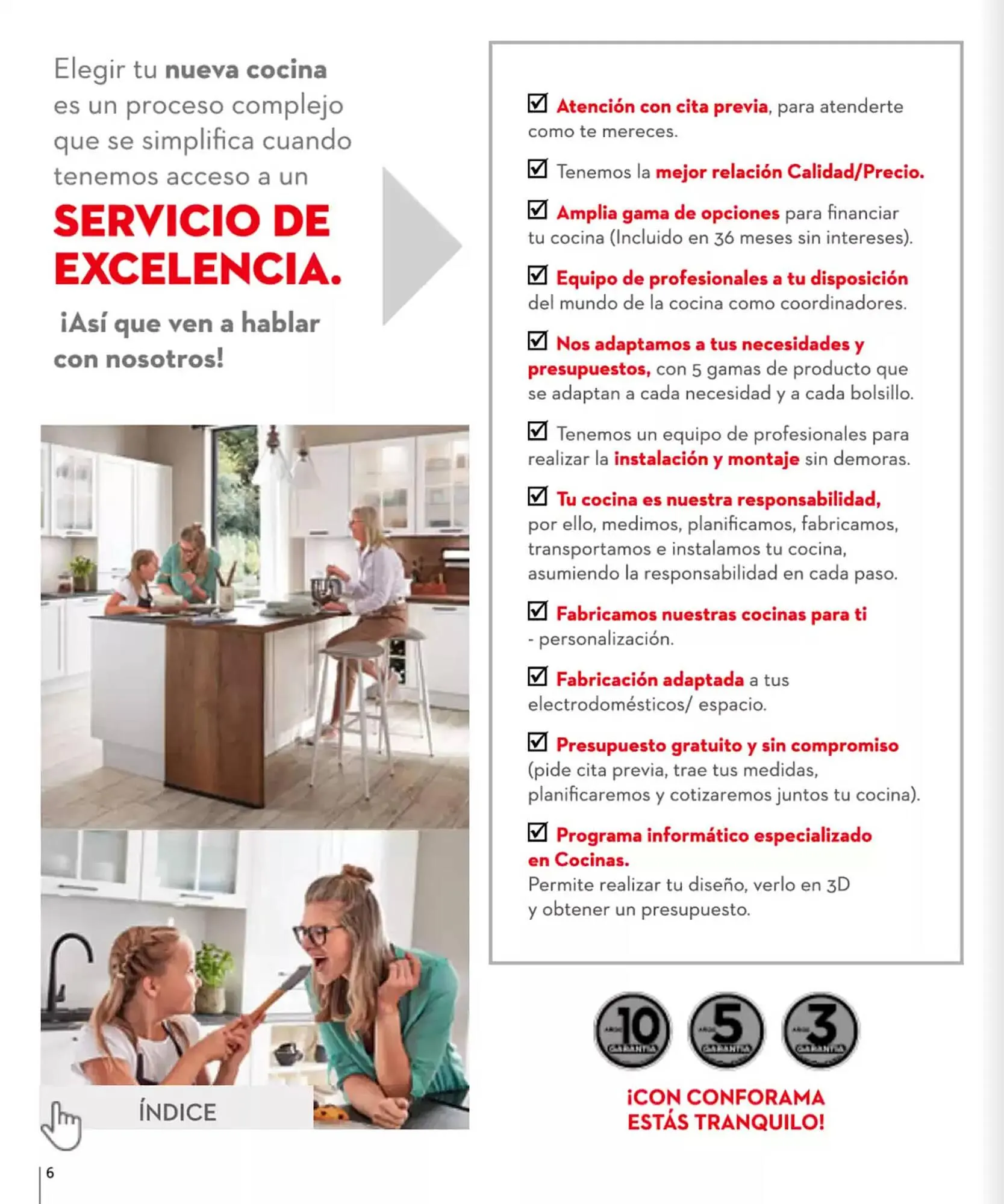 Catálogo de Folleto Conforama 27 de marzo al 31 de julio 2025 - Página 6