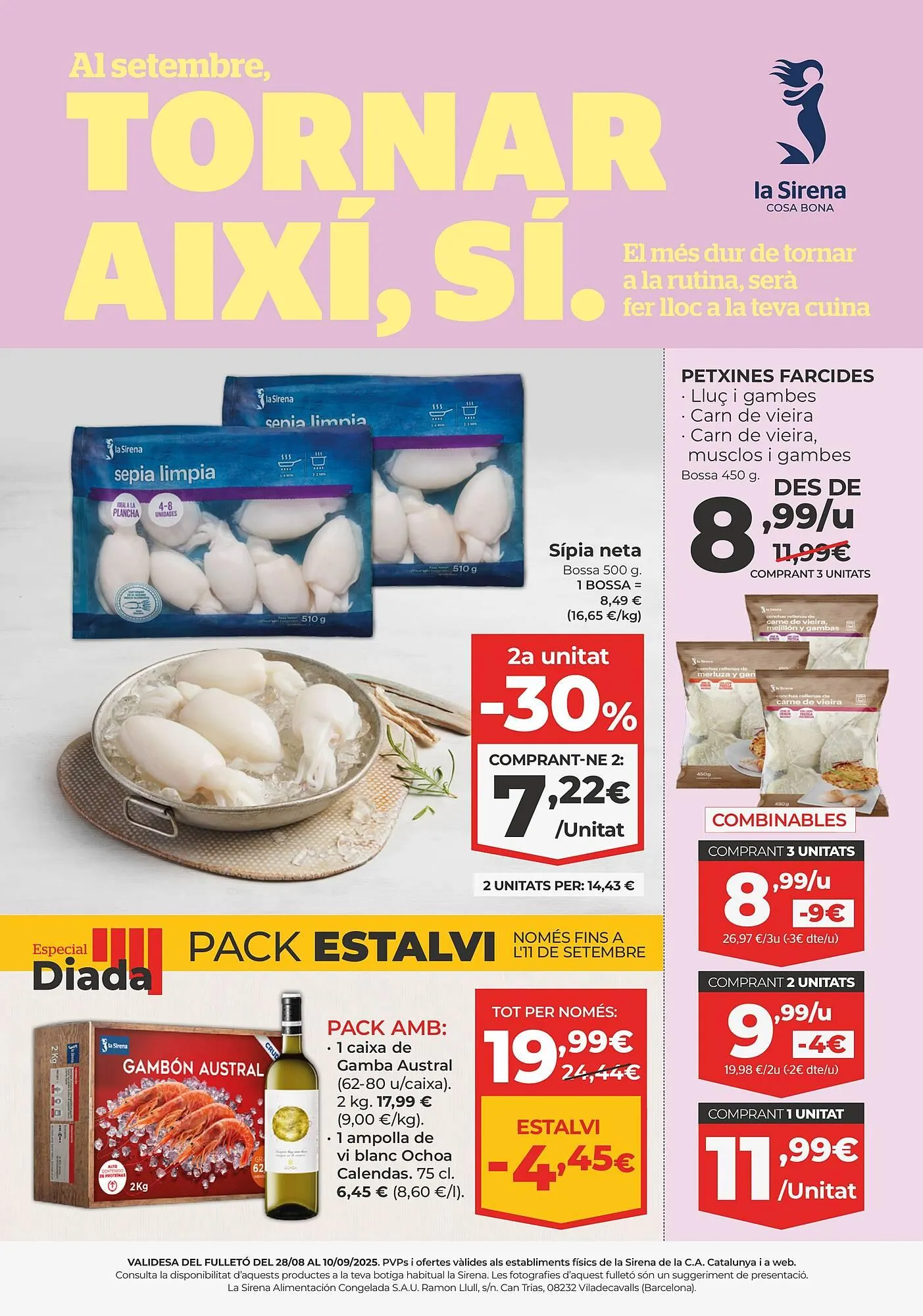 Folleto La Sirena - 1