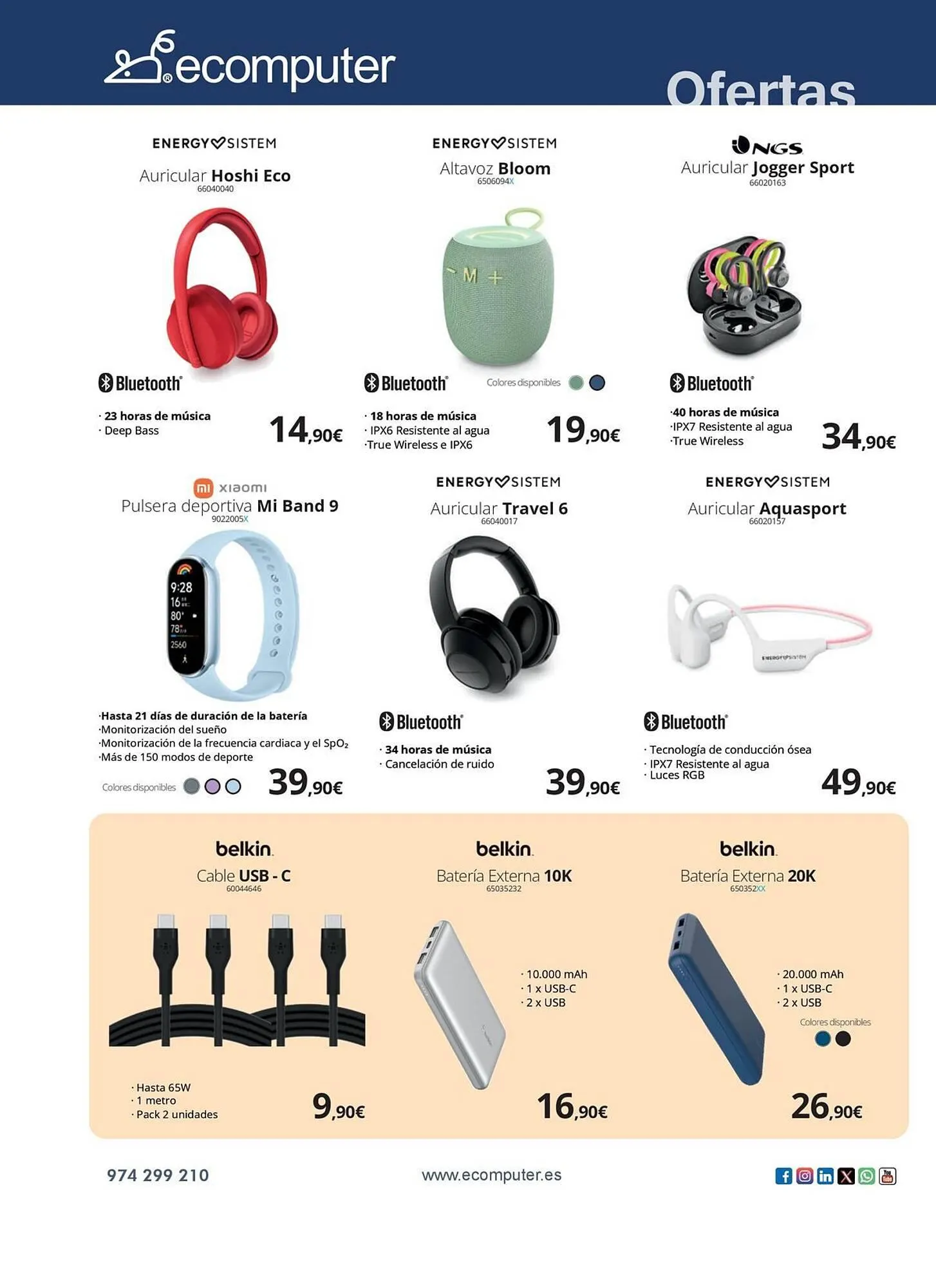 Catálogo de Folleto Ecomputer 10 de julio al 31 de agosto 2025 - Página 2