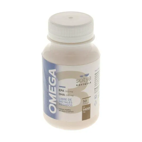 Aceite de pescado Omega 3 (50 perlas) – Sotya