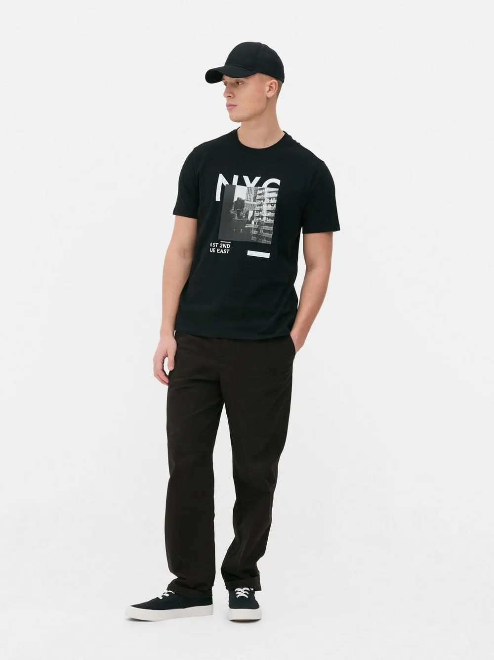 Camiseta con estampado gráfico «NYC»