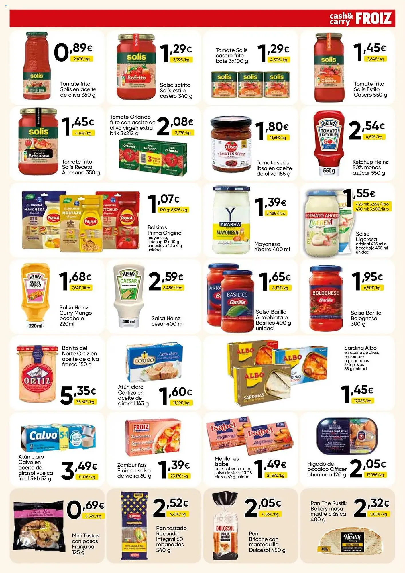 Catálogo de Folleto FROIZ 25 de marzo al 8 de abril 2026 - Página 3