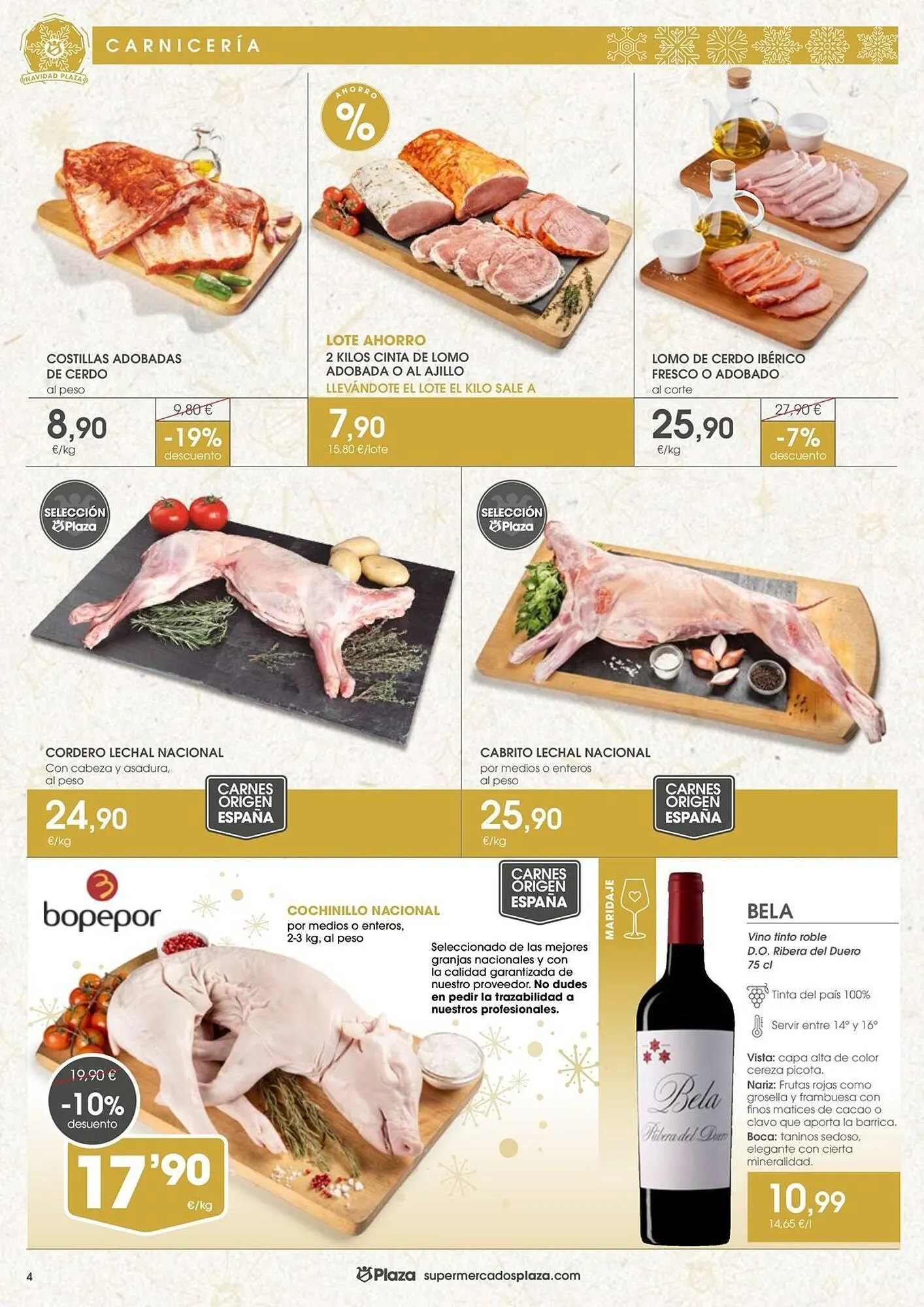 Catálogo de Folleto Supermercados Plaza 4 de diciembre al 17 de diciembre 2025 - Página 4