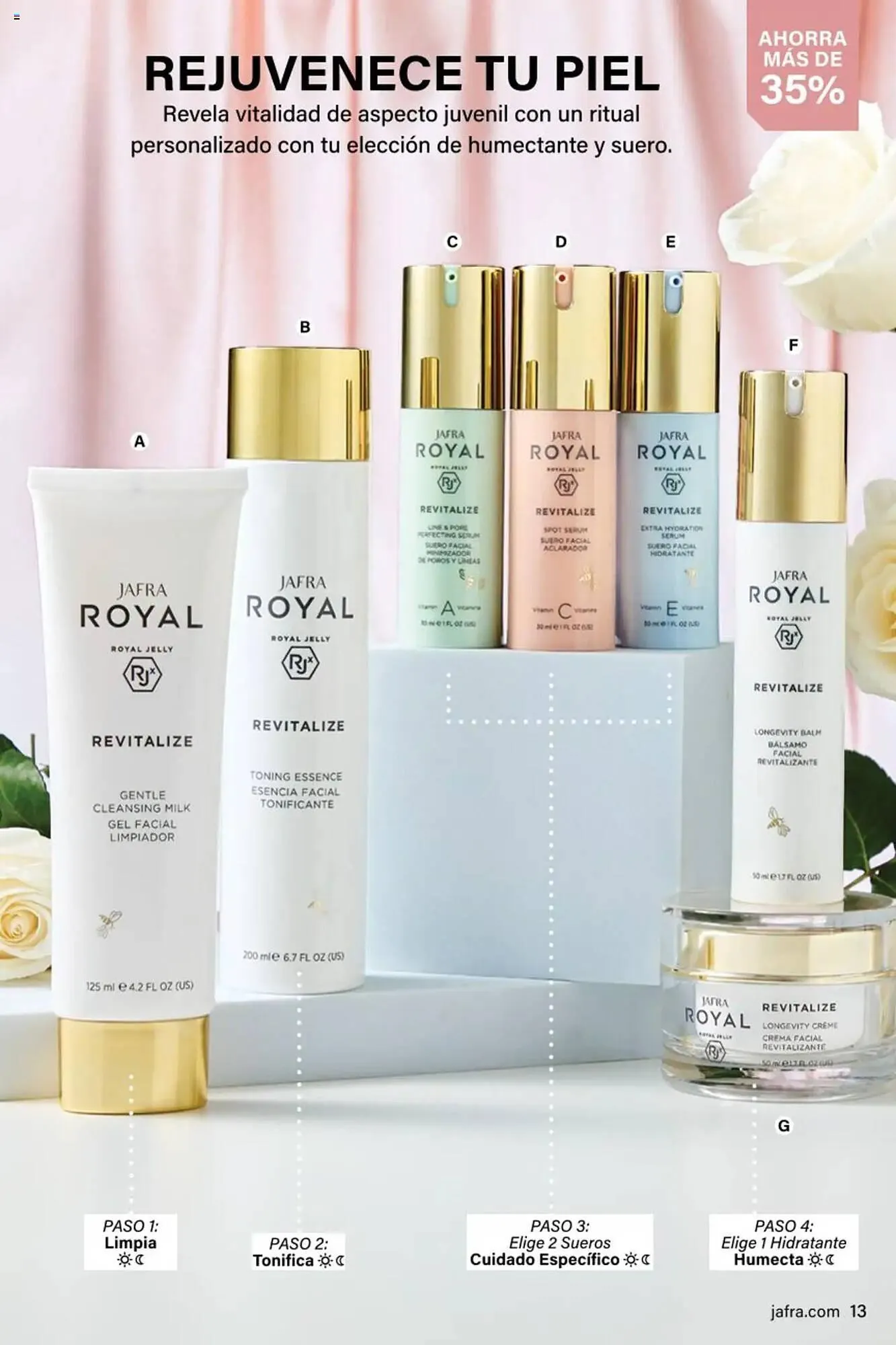 Catálogo de Folleto JAFRA 1 de abril al 30 de abril 2025 - Página 13