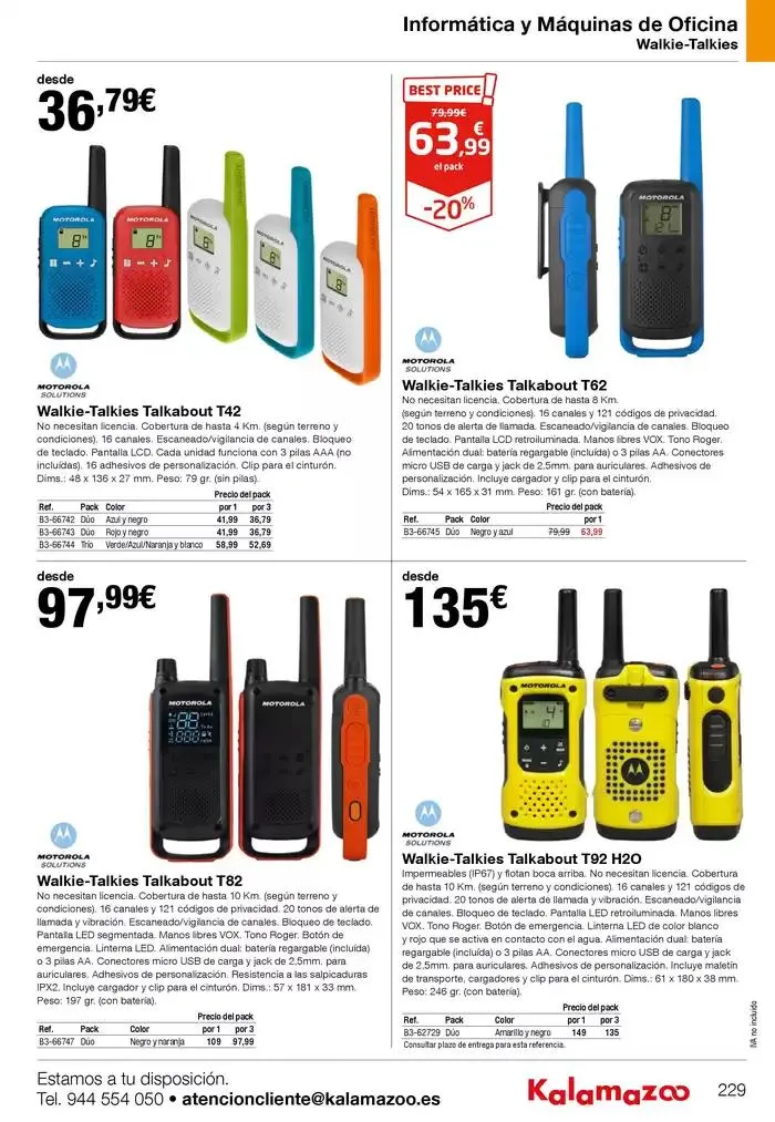 Catálogo de Staples Kalamazoo Catálogo General 9 de enero al 30 de septiembre 2025 - Página 229