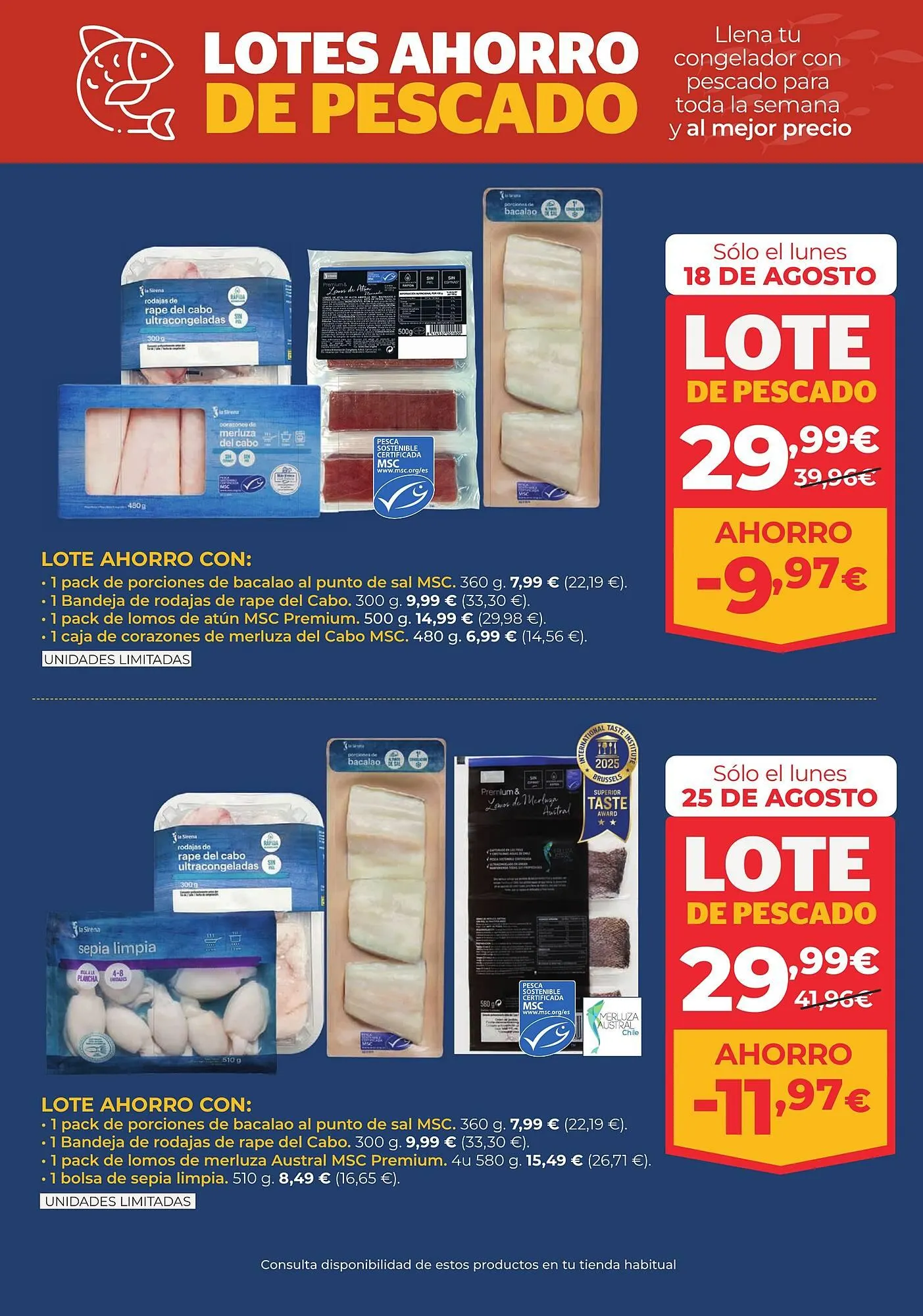 Catálogo de Folleto La Sirena 14 de agosto al 27 de agosto 2025 - Página 8