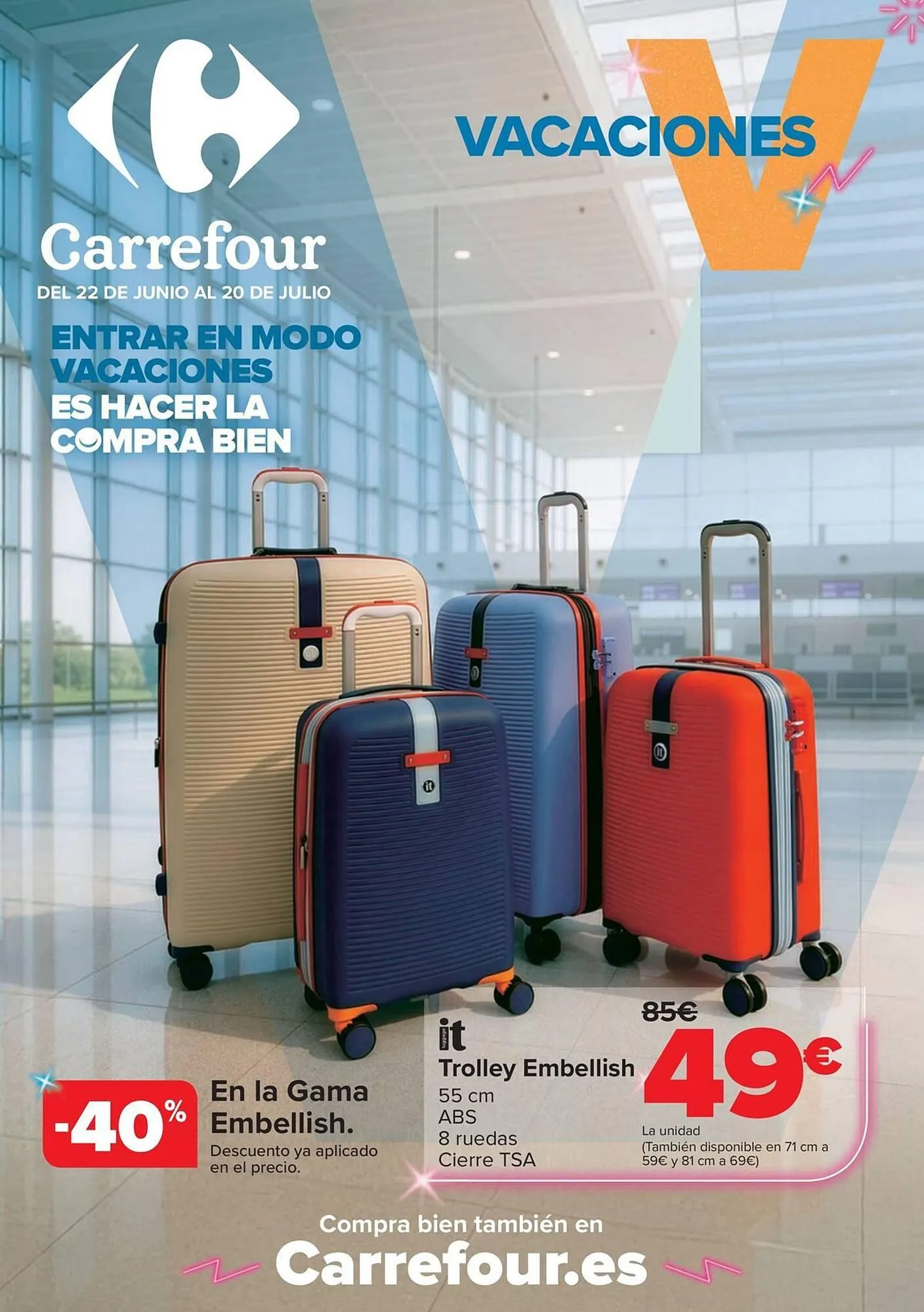 Catálogo de Folleto Carrefour 22 de junio al 20 de julio 2026 - Página 1