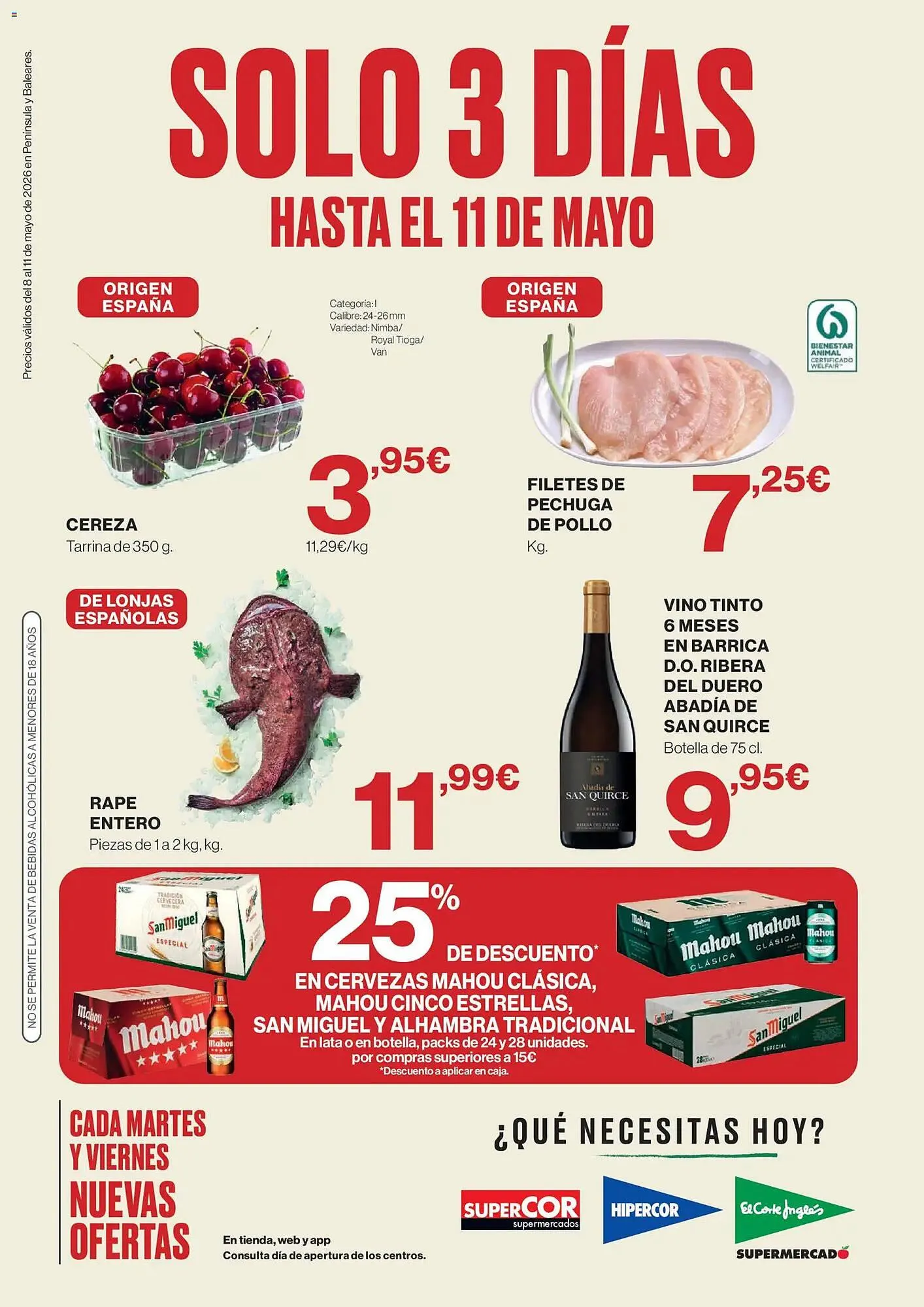 Catálogo de Catálogo Hipercor 8 de mayo al 11 de mayo 2026 - Página 1