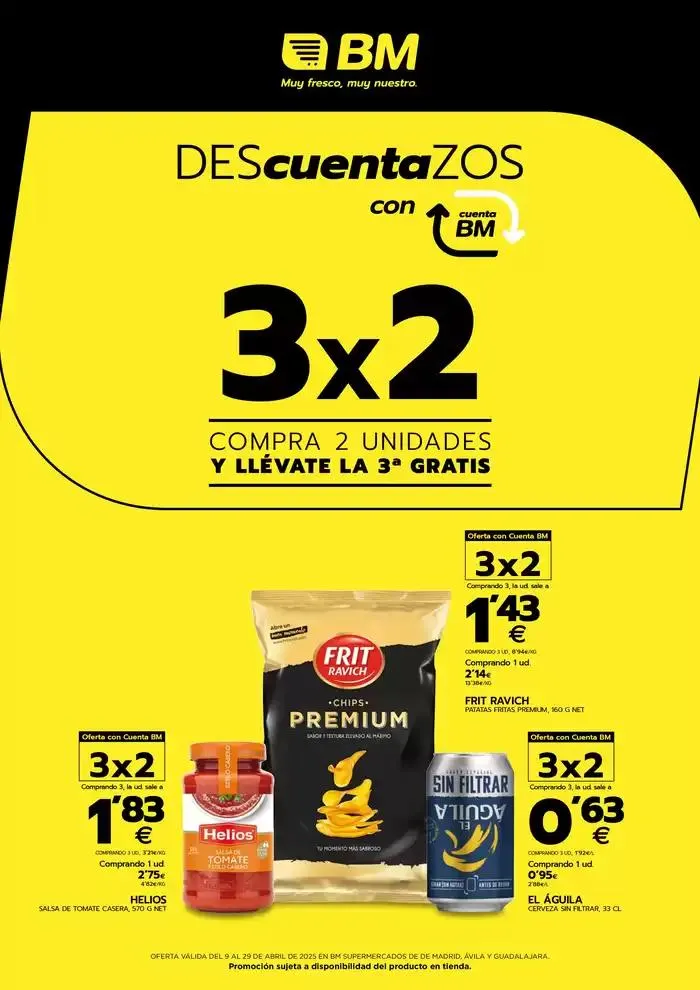 Catálogo de Descuentazos 9 de abril al 29 de abril 2025 - Página 1