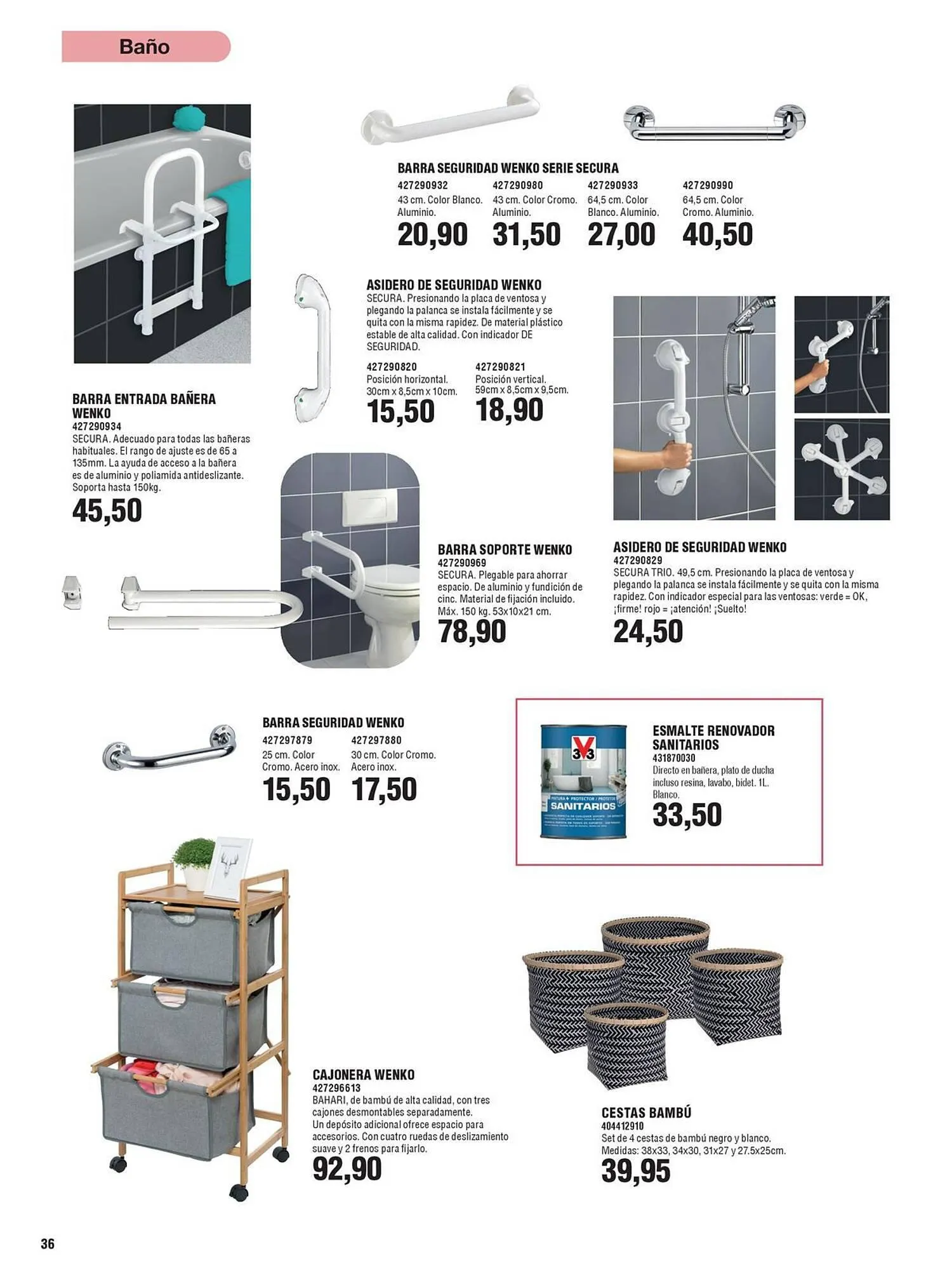 Catálogo de Folleto Coinfer 18 de octubre al 28 de febrero 2024 - Página 36