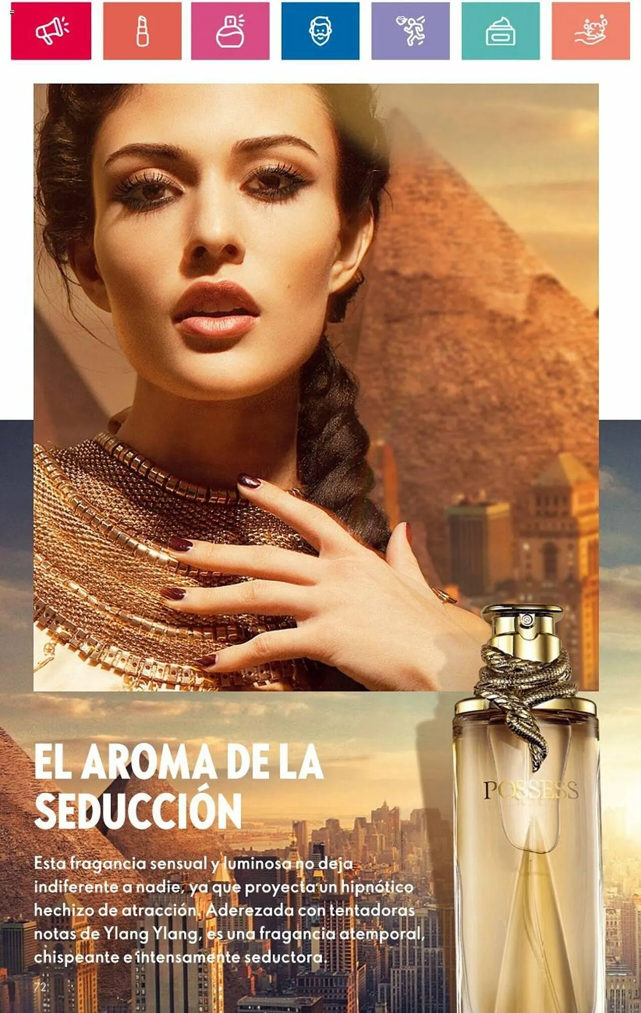 Catálogo de Folleto Oriflame 7 de mayo al 27 de mayo 2024 - Página 72