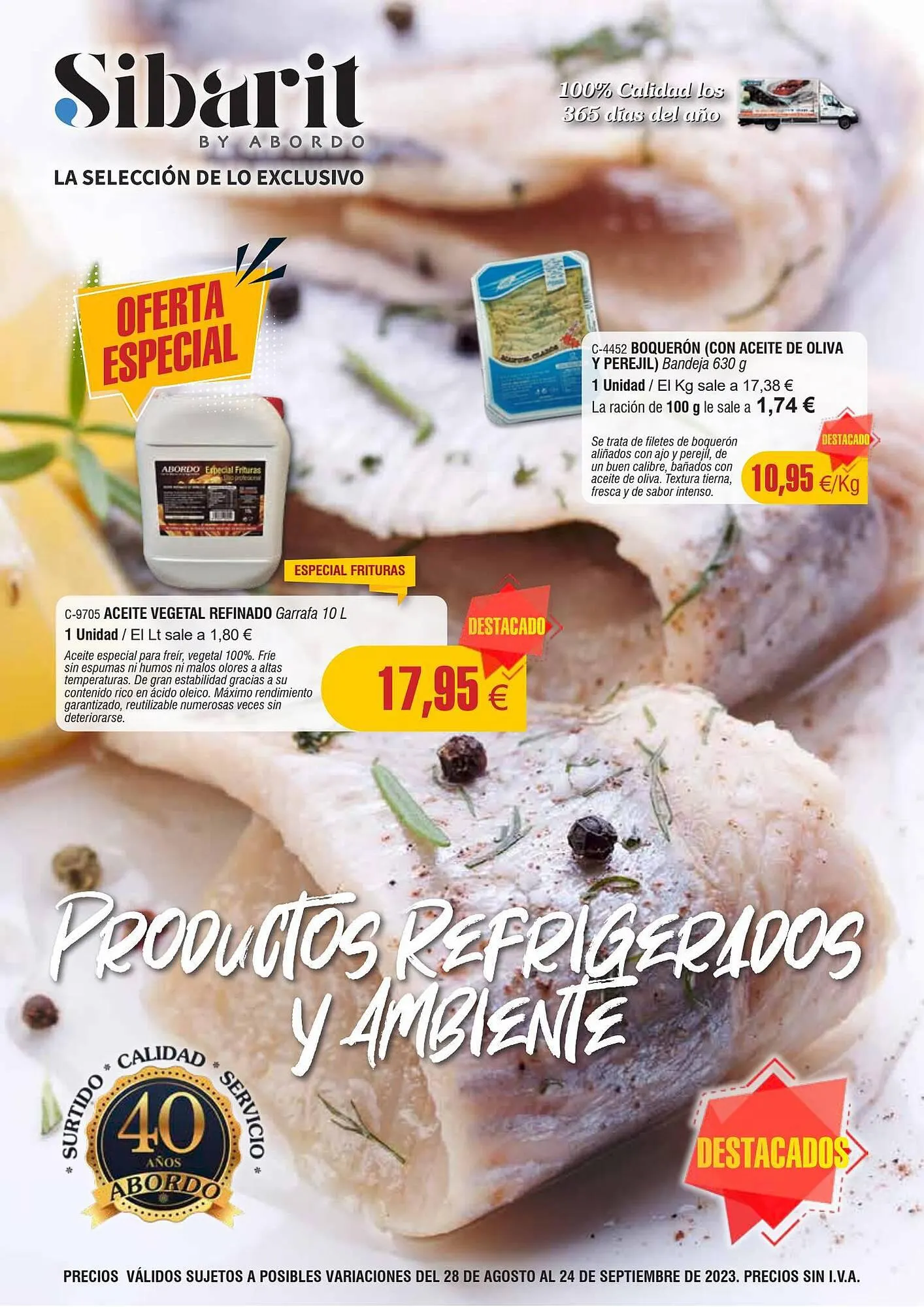 Catálogo de Folleto Abordo 28 de agosto al 24 de septiembre 2023 - Página 1