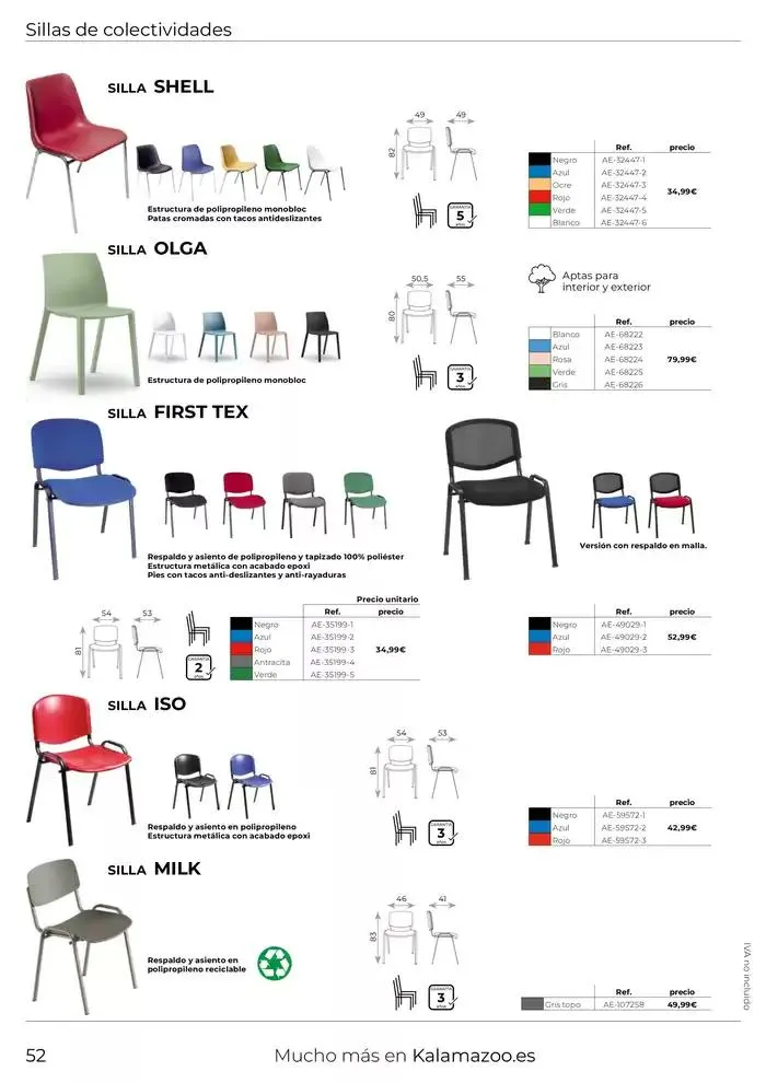Catálogo de Mobiliario de Oficina 27 de marzo al 31 de diciembre 2025 - Página 52