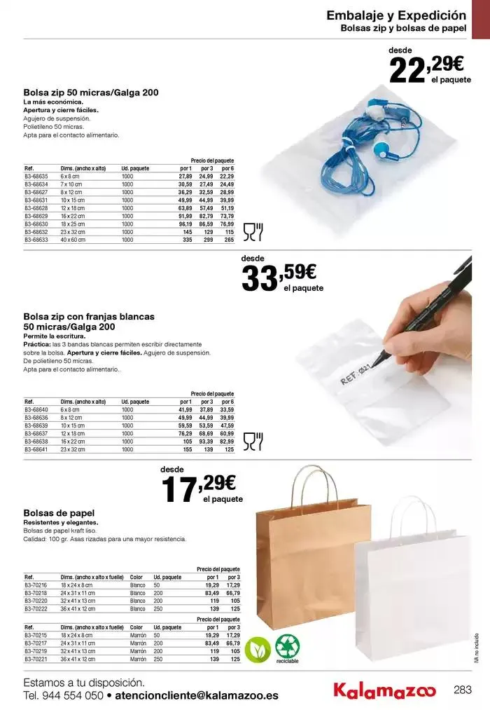 Catálogo de Staples Kalamazoo Catálogo General 9 de enero al 30 de septiembre 2025 - Página 283