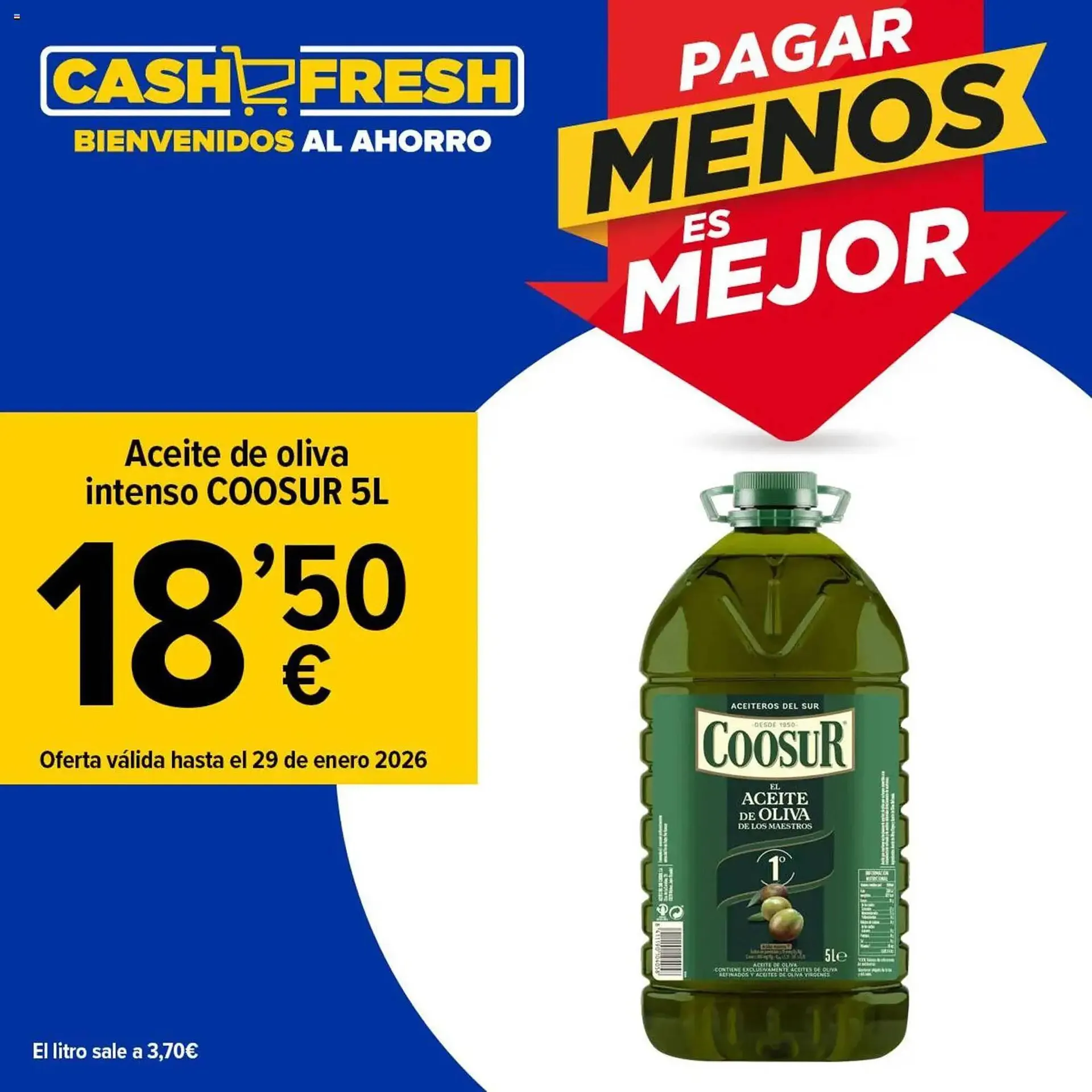 Catálogo de Folleto Cash Fresh 14 de enero al 29 de enero 2026 - Página 1