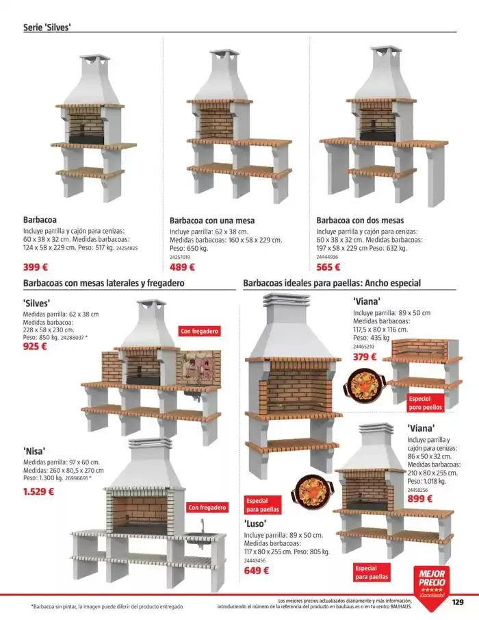 Catálogo de Bauhaus Verano 1 de junio al 31 de agosto 2025 - Página 129