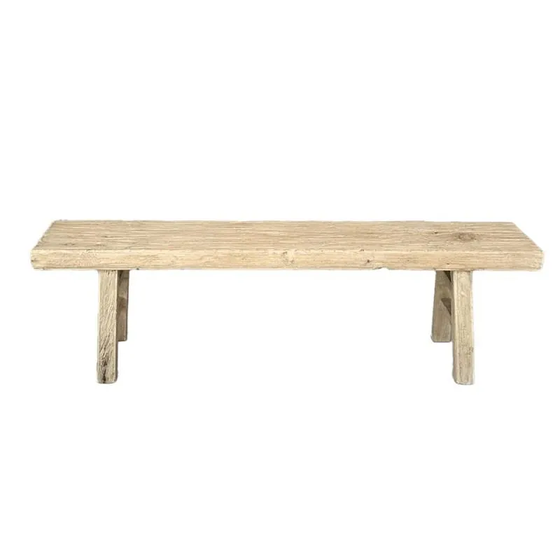 Olmo wood bench 180cm Palo Santo