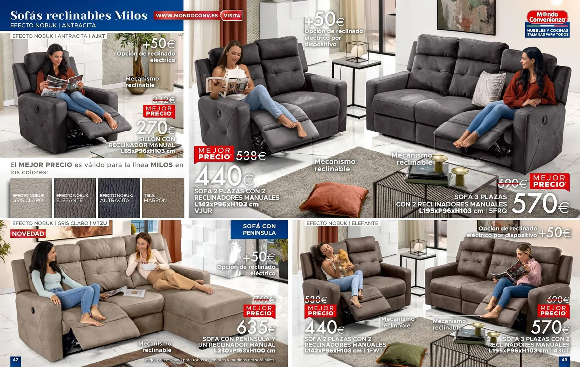 Catálogo de Folleto Mondo Convenienza 20 de noviembre al 31 de marzo 2024 - Página 23