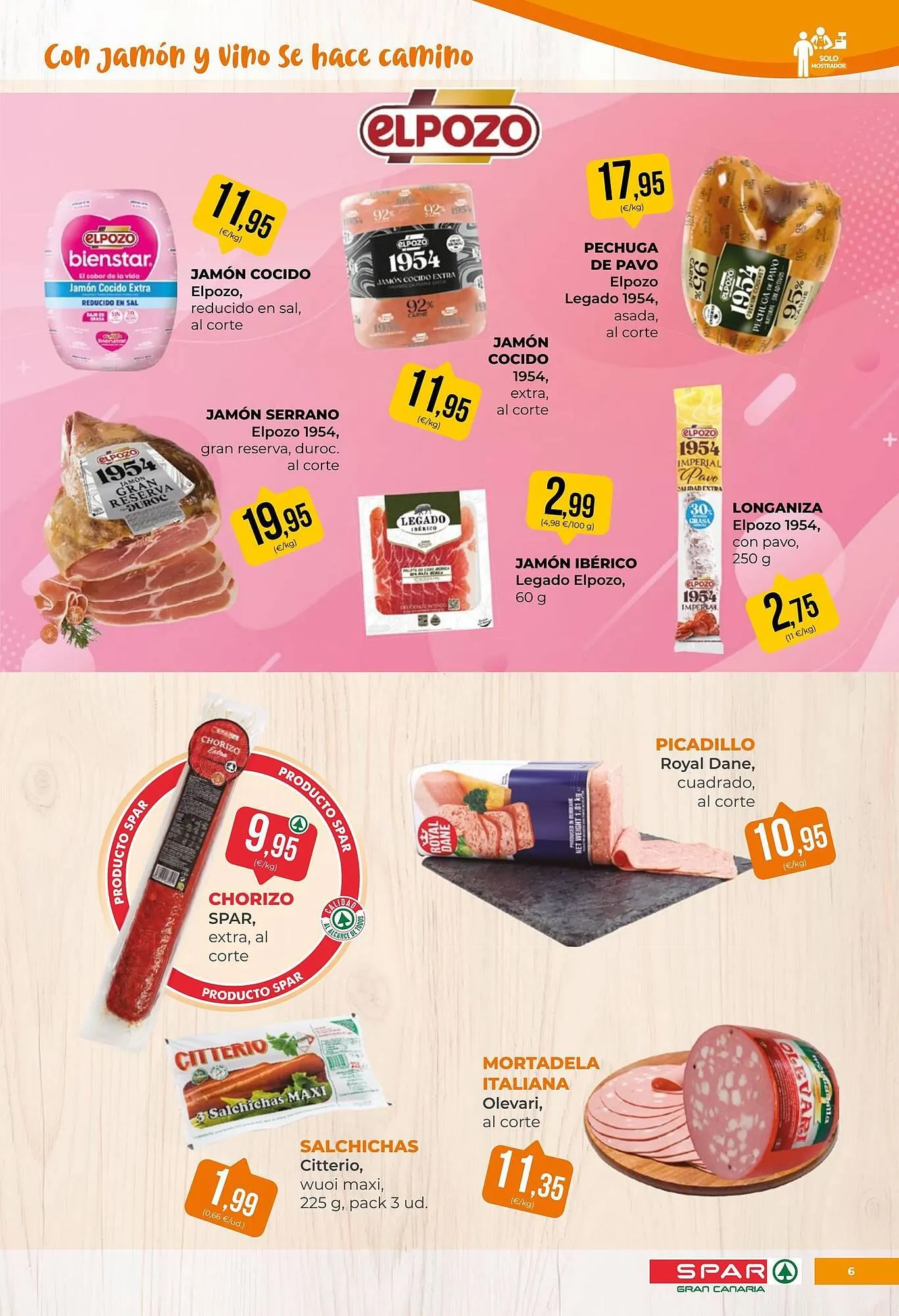 Catálogo de Folleto SPAR Gran Canaria 22 de agosto al 4 de septiembre 2025 - Página 6