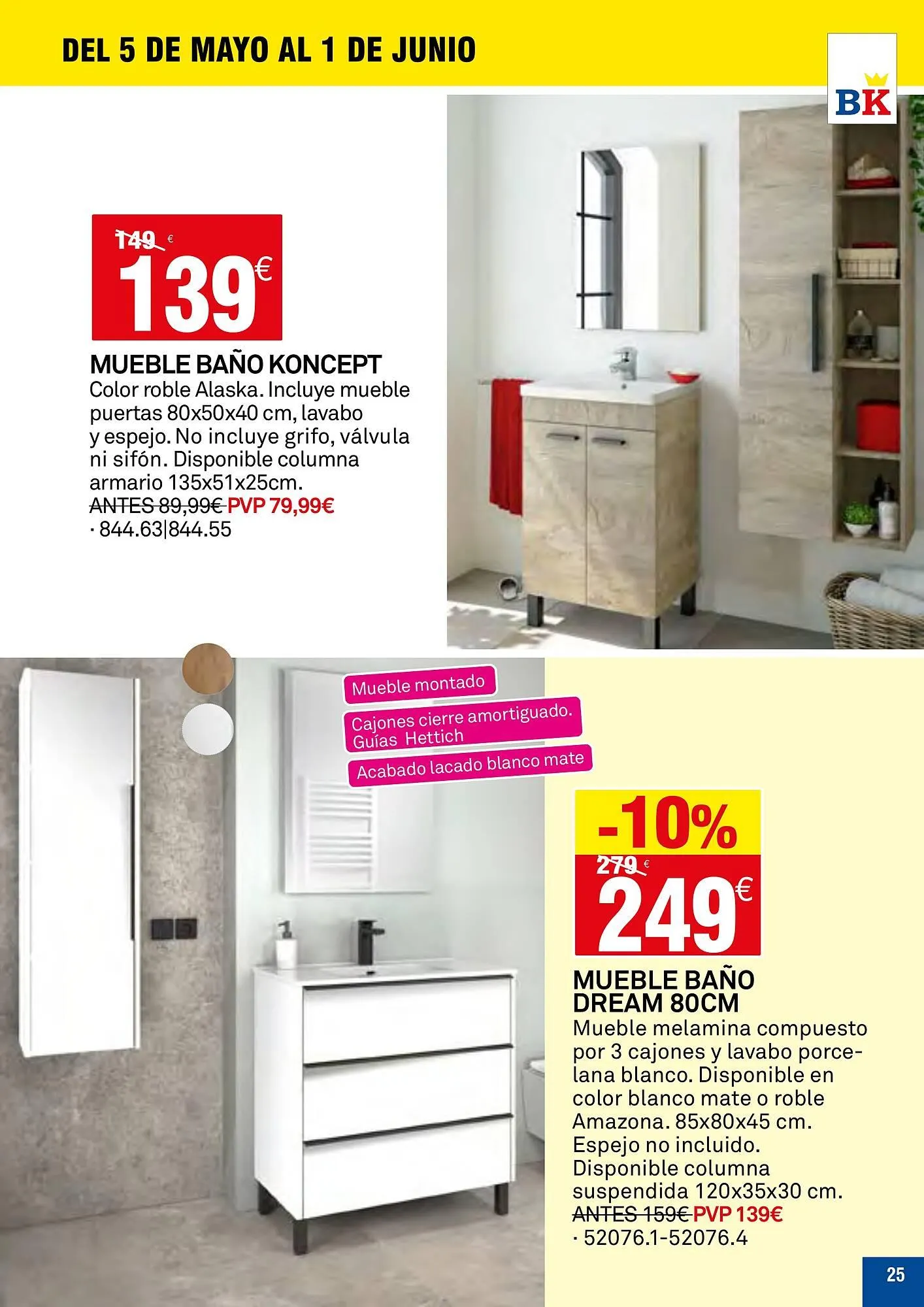 Catálogo de Folleto Bricoking 5 de mayo al 1 de junio 2025 - Página 25