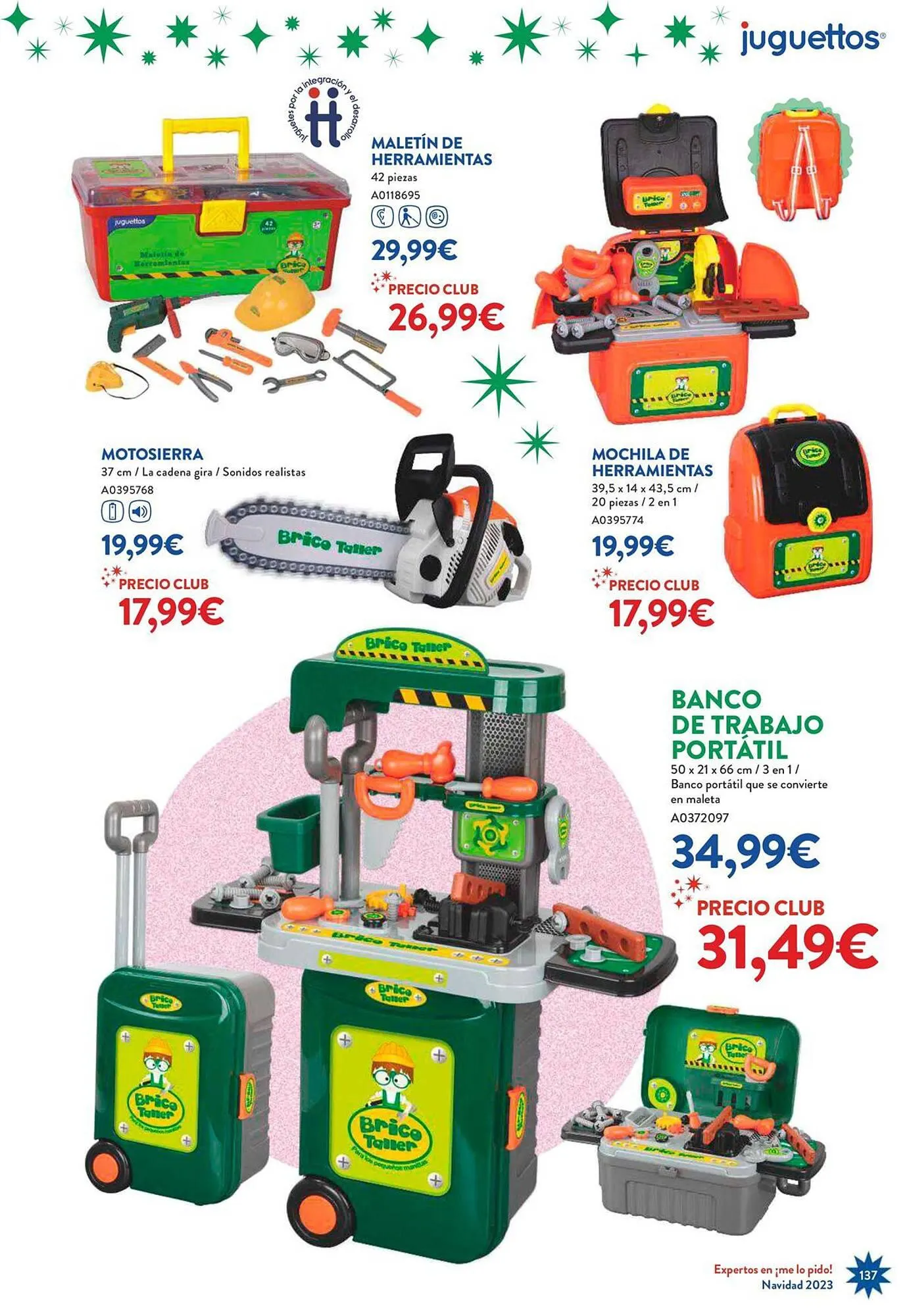 Catálogo de Folleto Juguettos 6 de noviembre al 24 de diciembre 2023 - Página 137