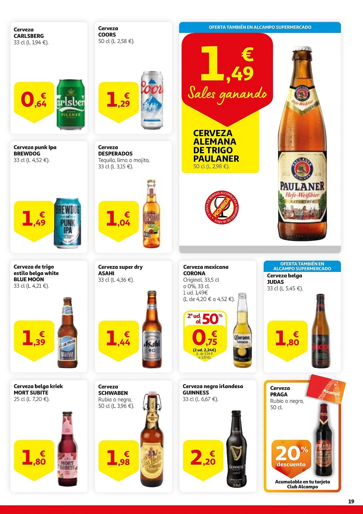 Catálogo de Folleto Alcampo 19 de julio al 31 de julio 2024 - Página 19