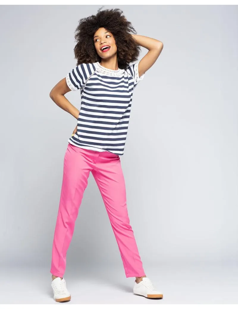 Camiseta Algodón Rayas