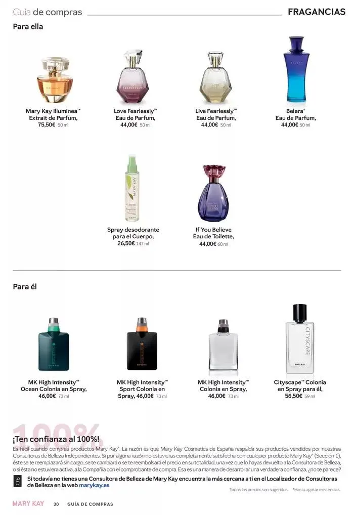 Catálogo de Folleto "Belleza Mary Kay" - Primavera 2025 16 de abril al 30 de abril 2025 - Página 30