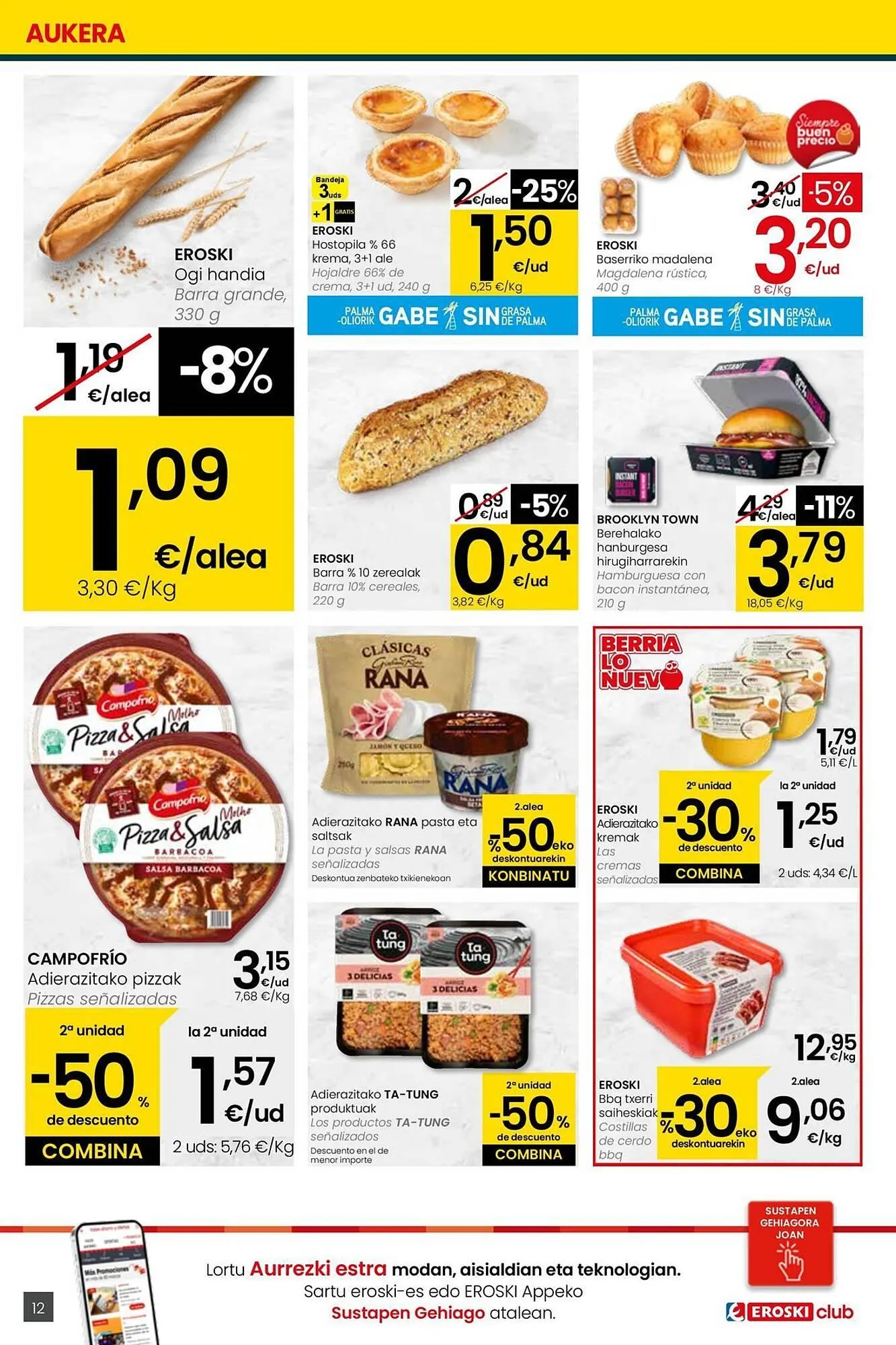 Catálogo de Folleto Eroski 15 de enero al 27 de enero 2026 - Página 12