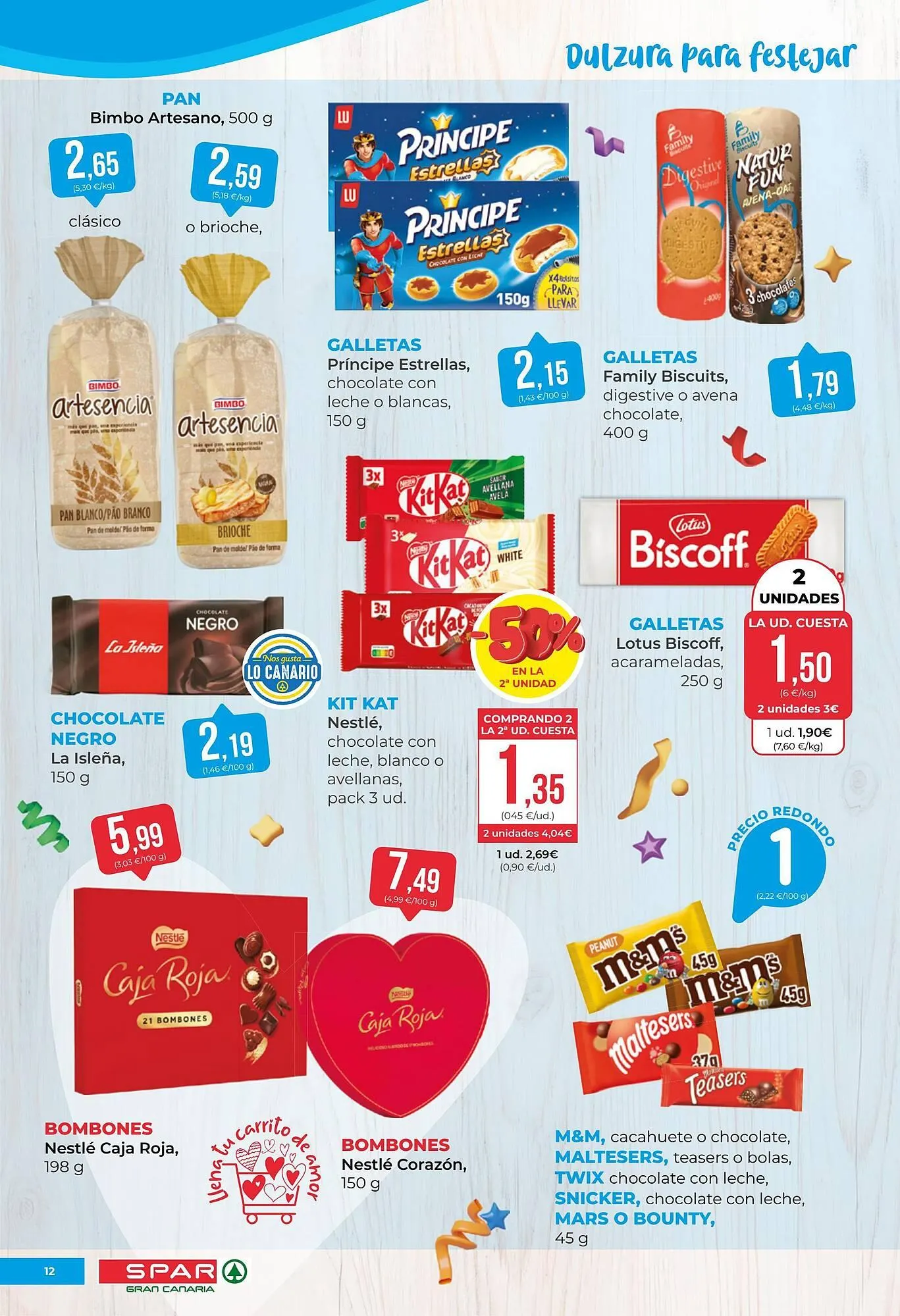 Catálogo de Folleto SPAR Gran Canaria 6 de febrero al 19 de febrero 2026 - Página 12